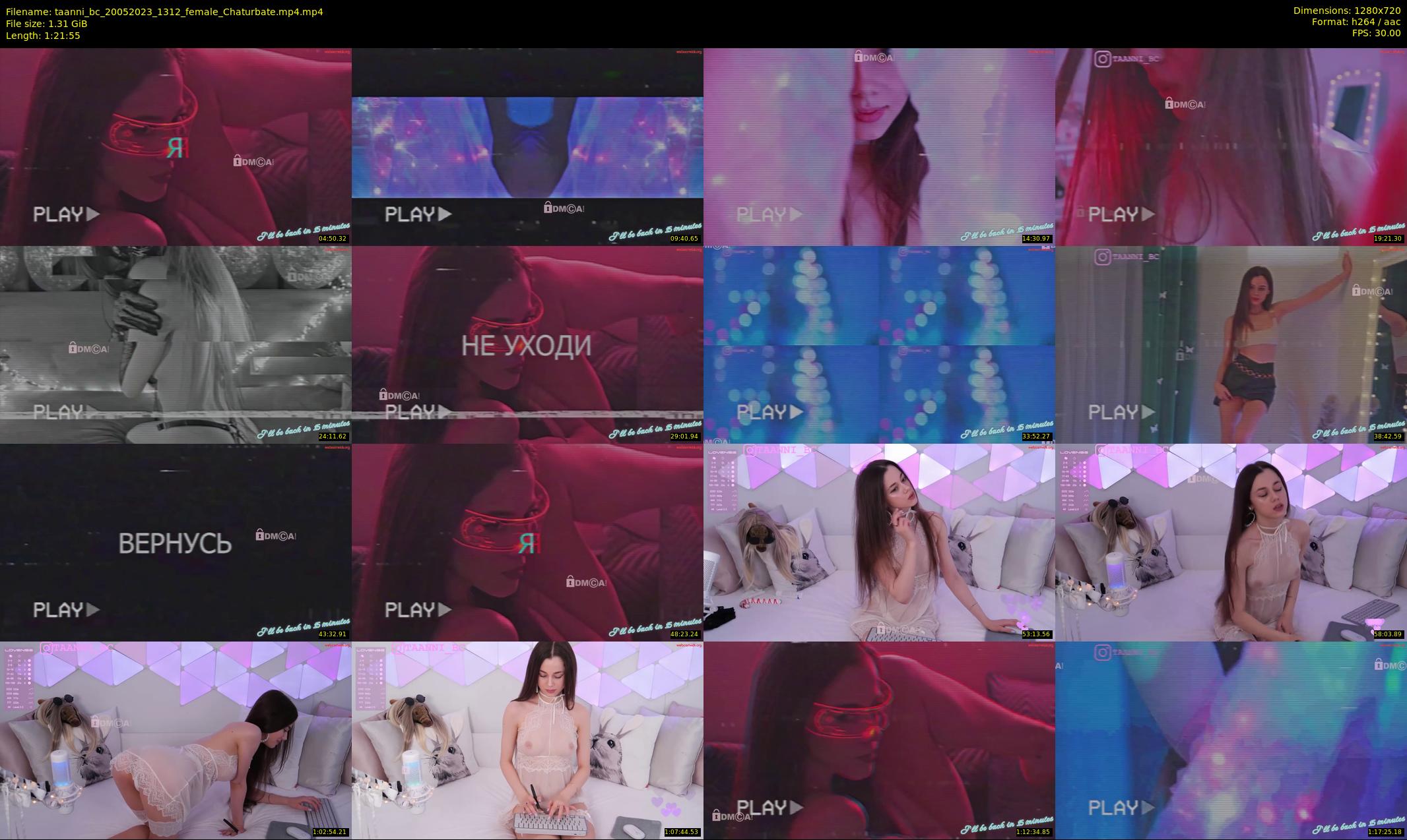 taanni_bc — 82 minute Chaturbate female cam show recording, 720p, May 20, 2023