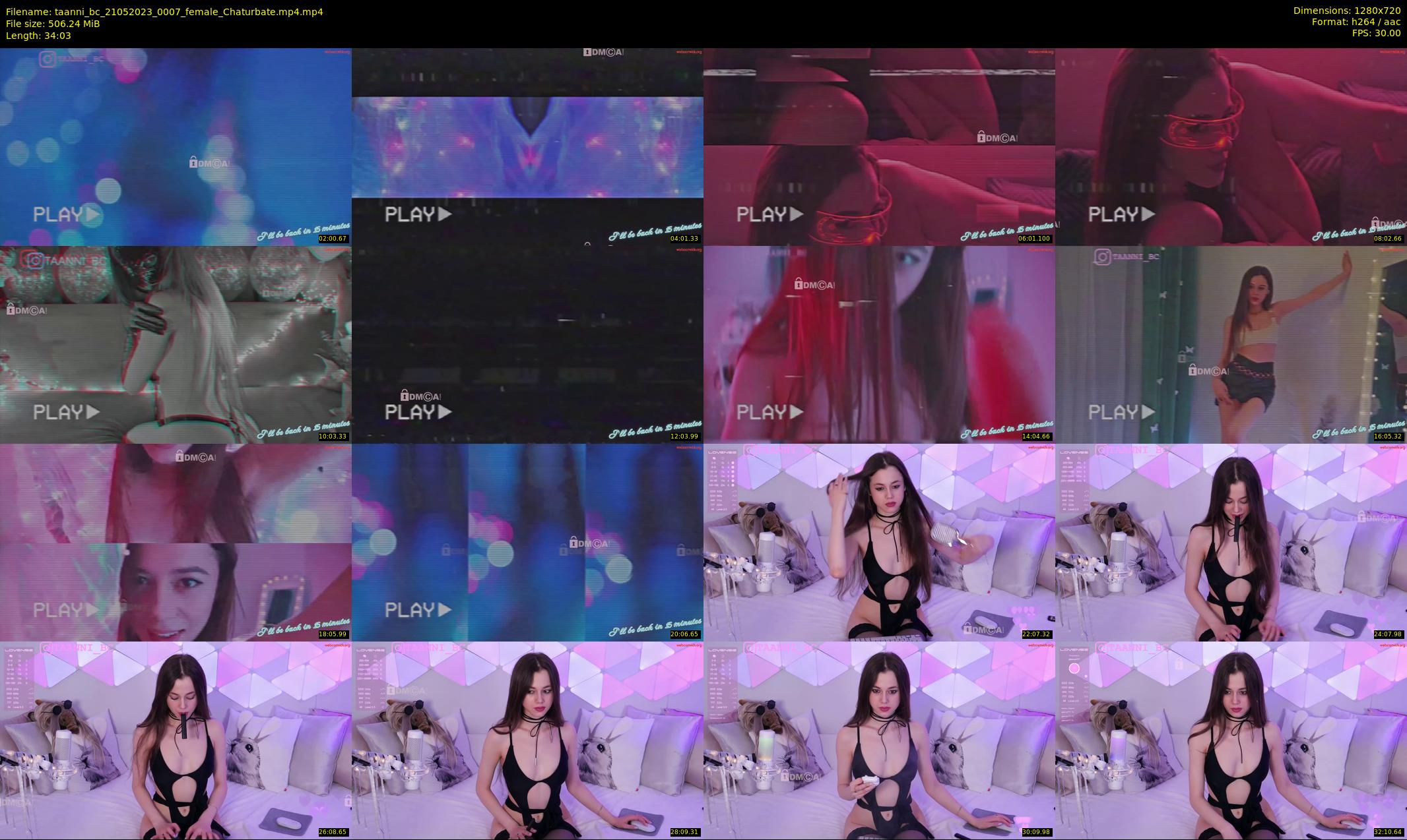 taanni_bc — 35 minute Chaturbate female cam show recording, 720p, May 21, 2023