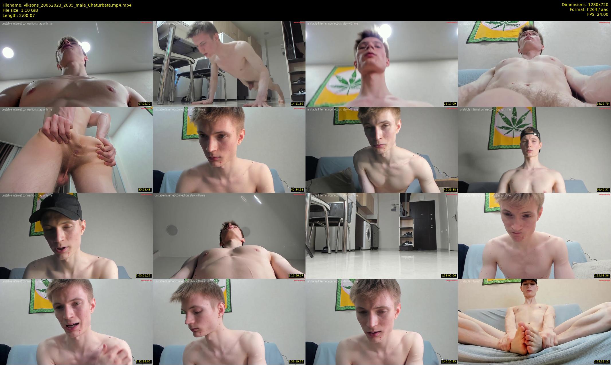viksons — 121 minute Chaturbate male cam show recording, 720p, May 20, 2023