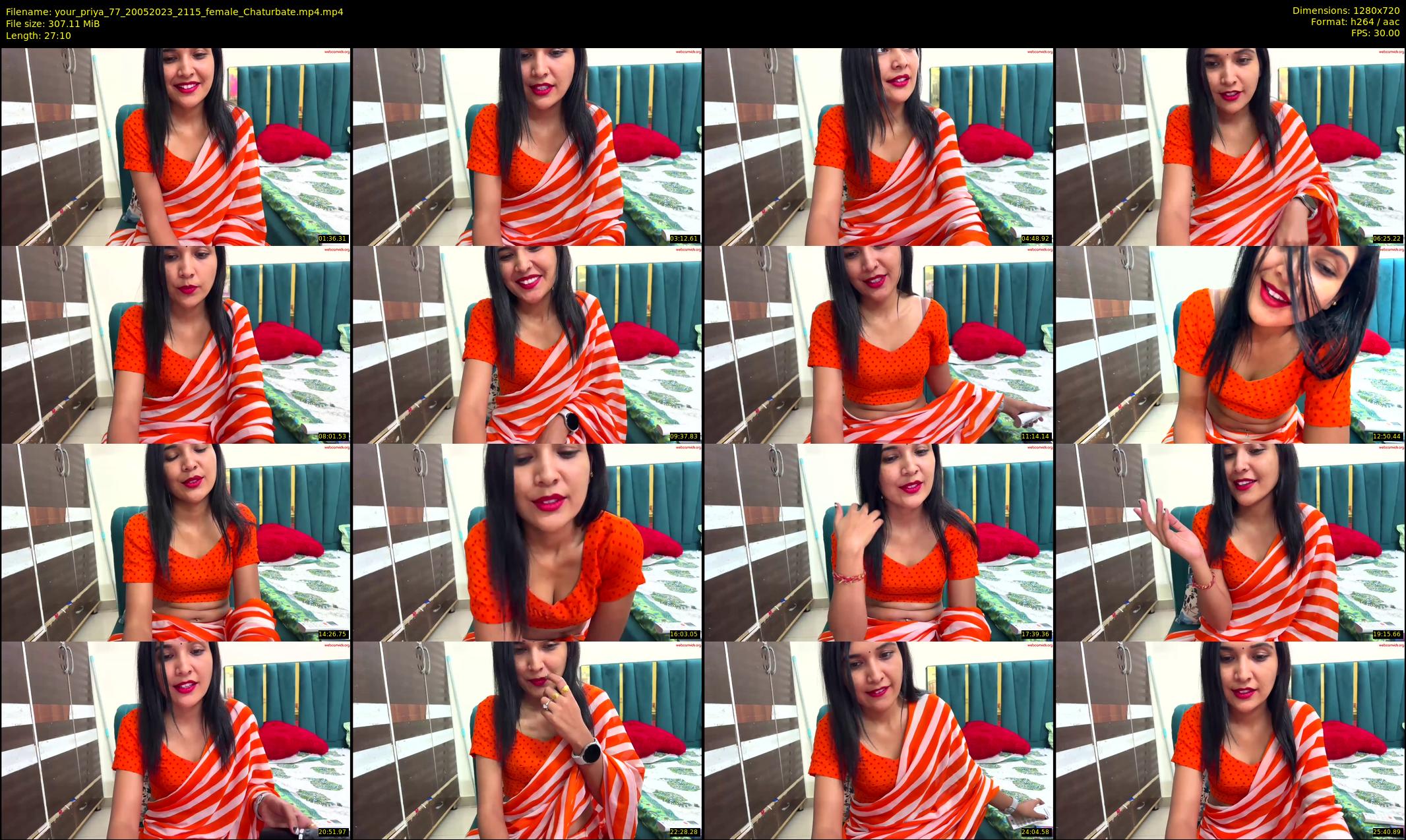 your_priya_77 — 28 minute Chaturbate female cam show recording, 720p, May 20, 2023