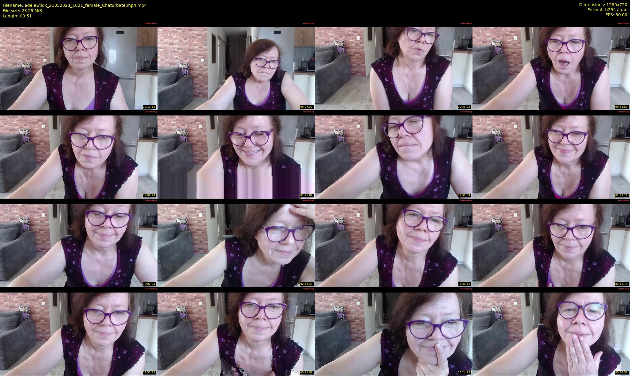 adelewildx — 4 minute Chaturbate female cam show recording, 720p, May 21, 2023