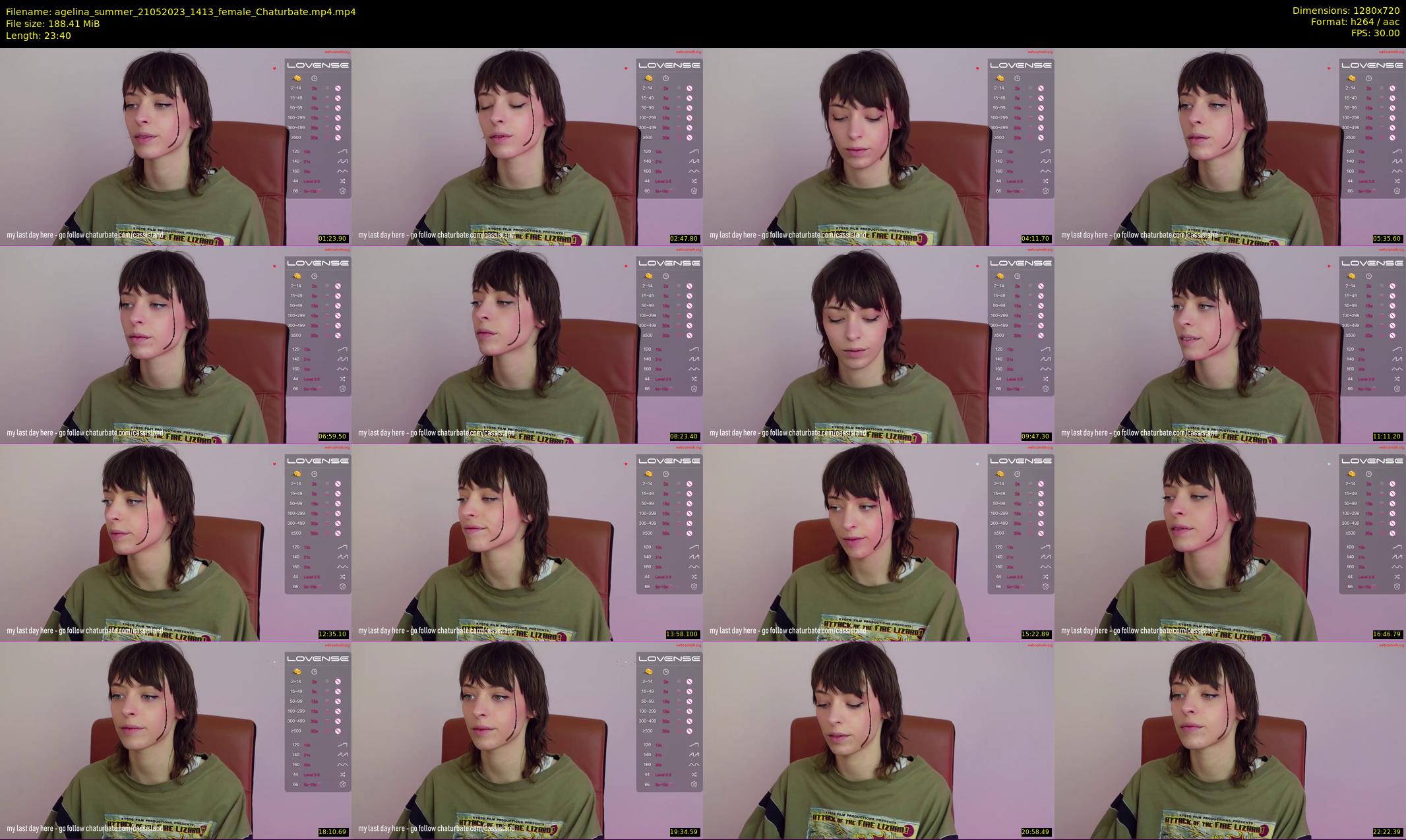 agelina_summer — 24 minute Chaturbate female cam show recording, 720p, May 21, 2023
