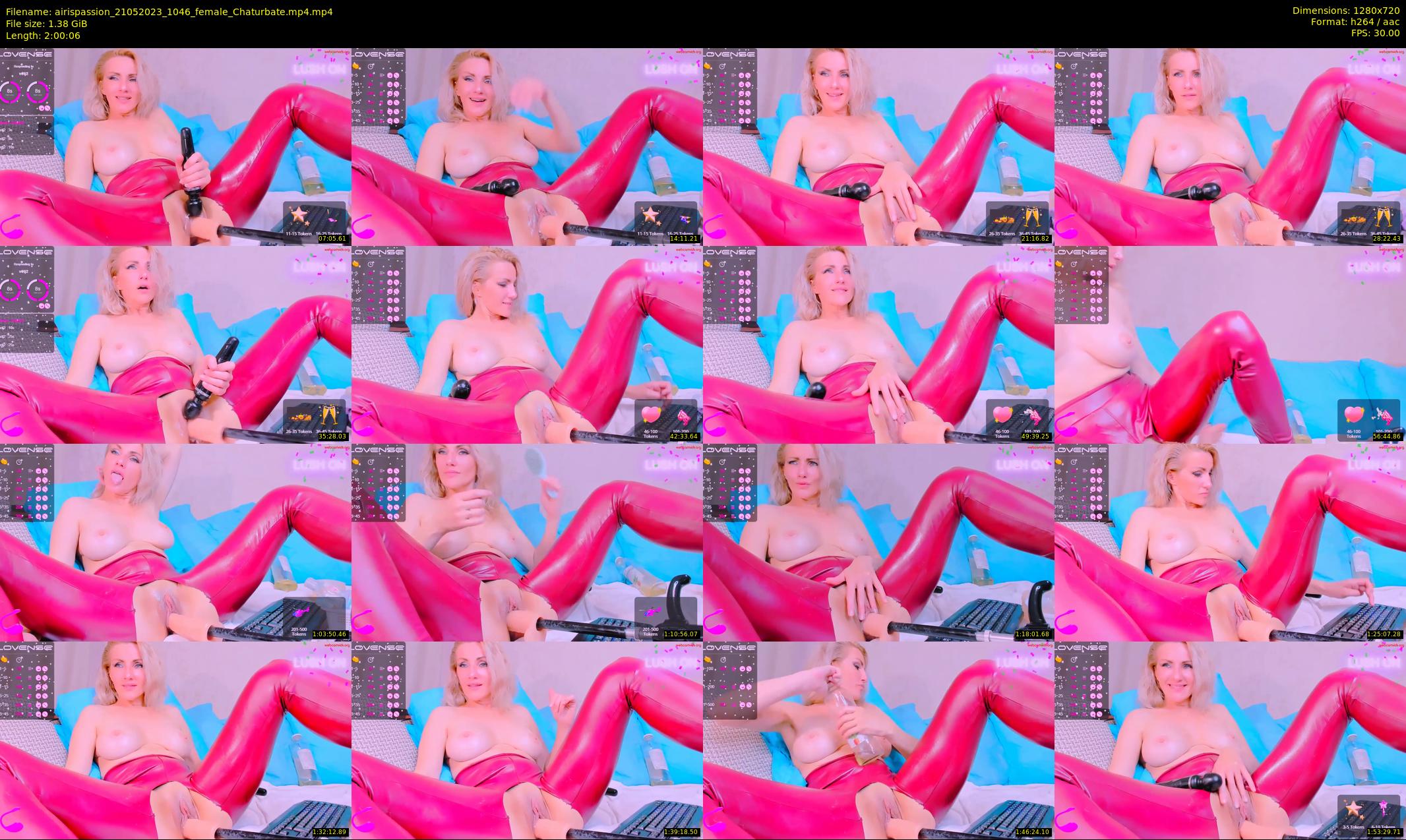 airispassion — 121 minute Chaturbate female cam show recording, 720p, May 21, 2023