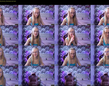 angeellina — 4 minute Chaturbate female cam show recording, 720p, May 21, 2023