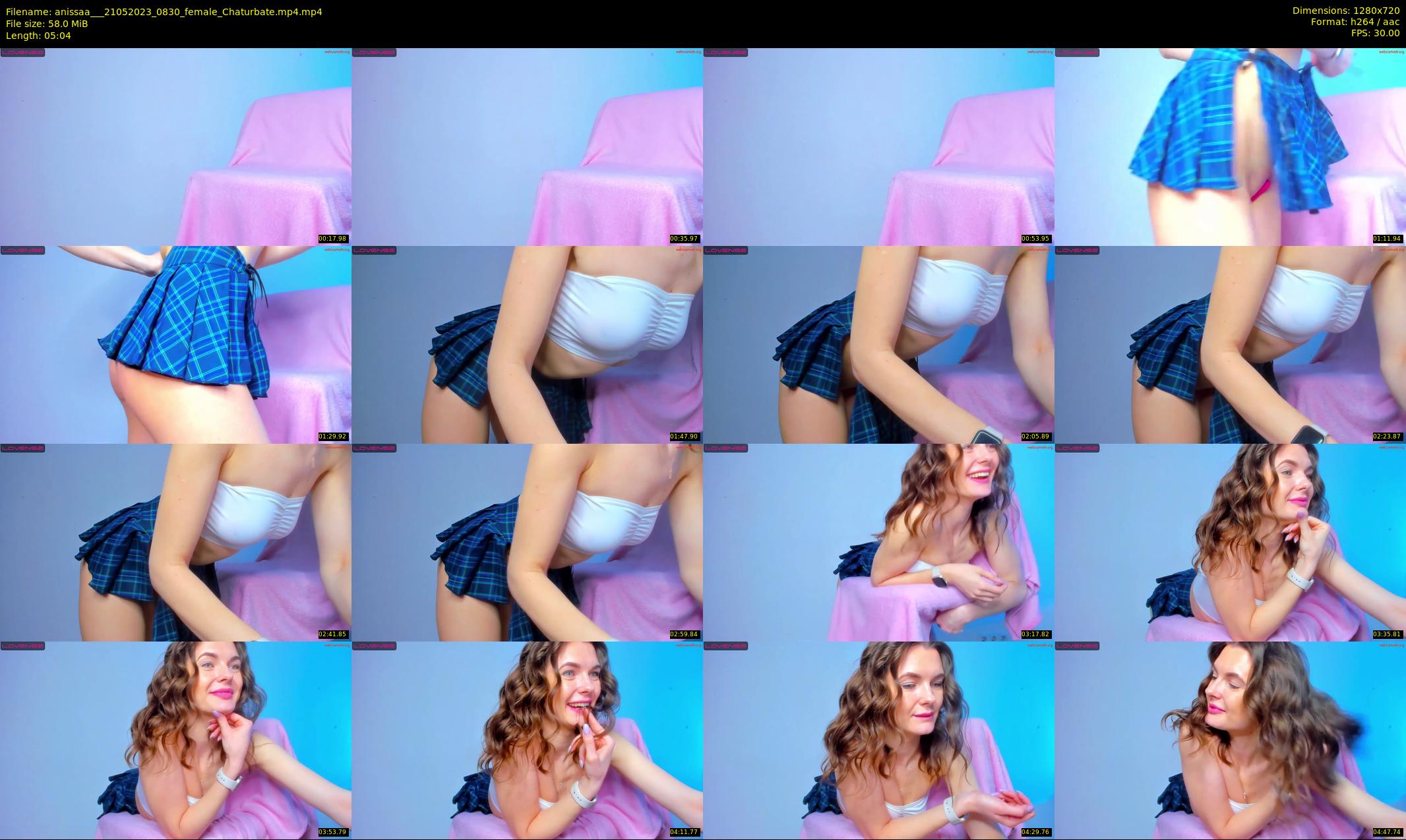 anissaa__ — 6 minute Chaturbate female cam show recording, 720p, May 21, 2023