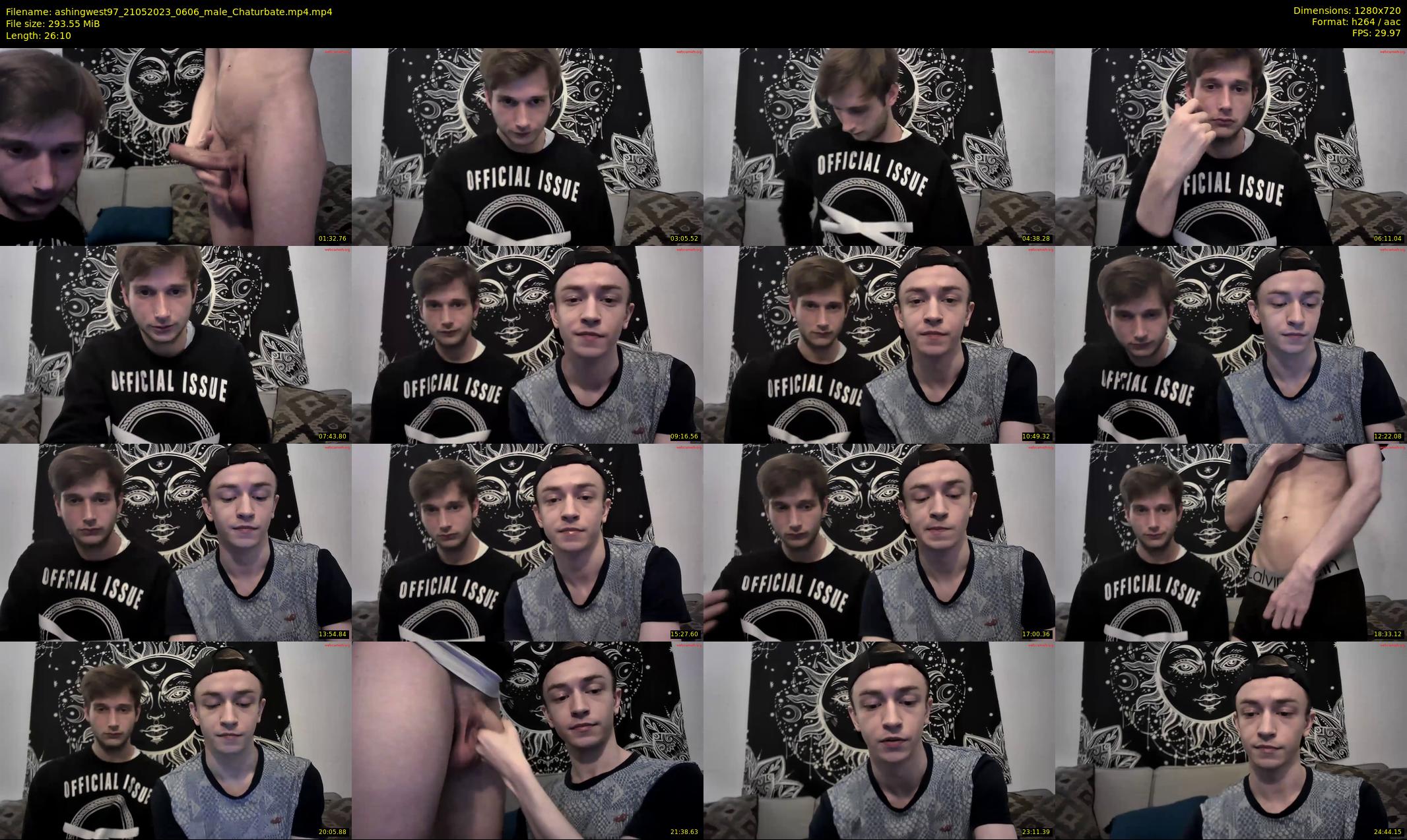 ashingwest97 — 27 minute Chaturbate male cam show recording, 720p, May 21, 2023