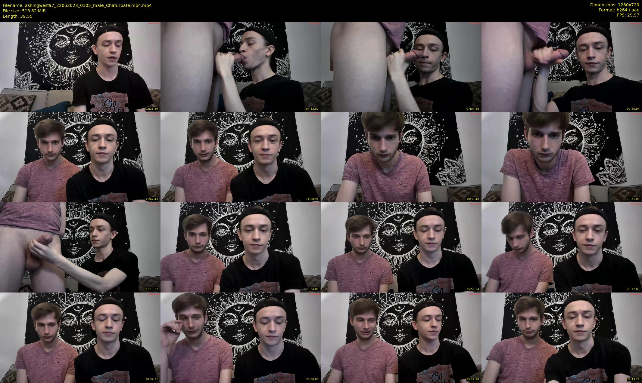 ashingwest97 — 40 minute Chaturbate male cam show recording, 720p, May 22, 2023