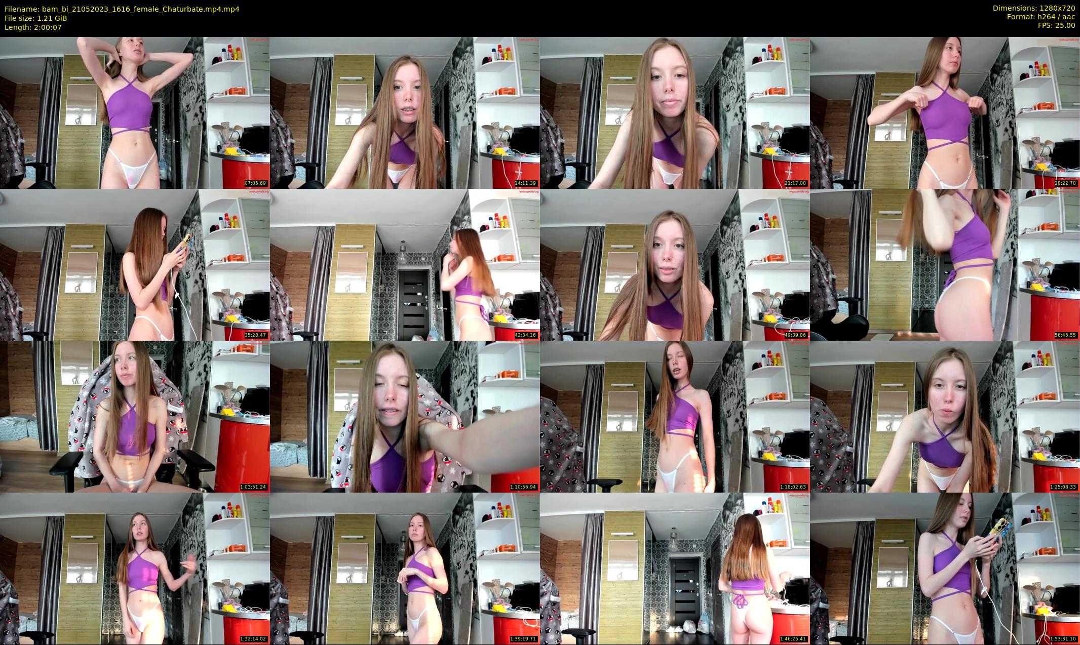 bam_bi — 121 minute Chaturbate female cam show recording, 720p, May 21, 2023