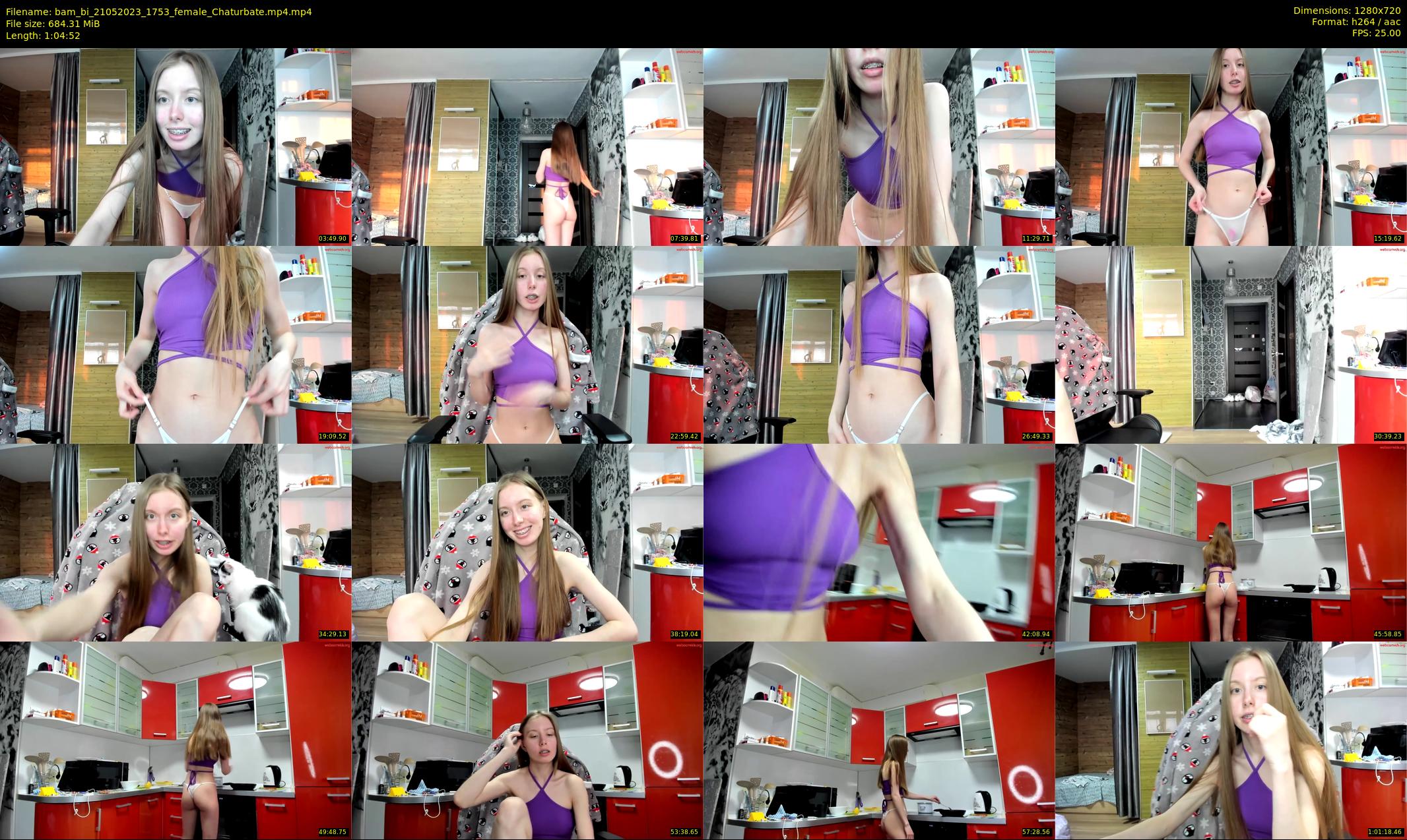 bam_bi — 65 minute Chaturbate female cam show recording, 720p, May 21, 2023