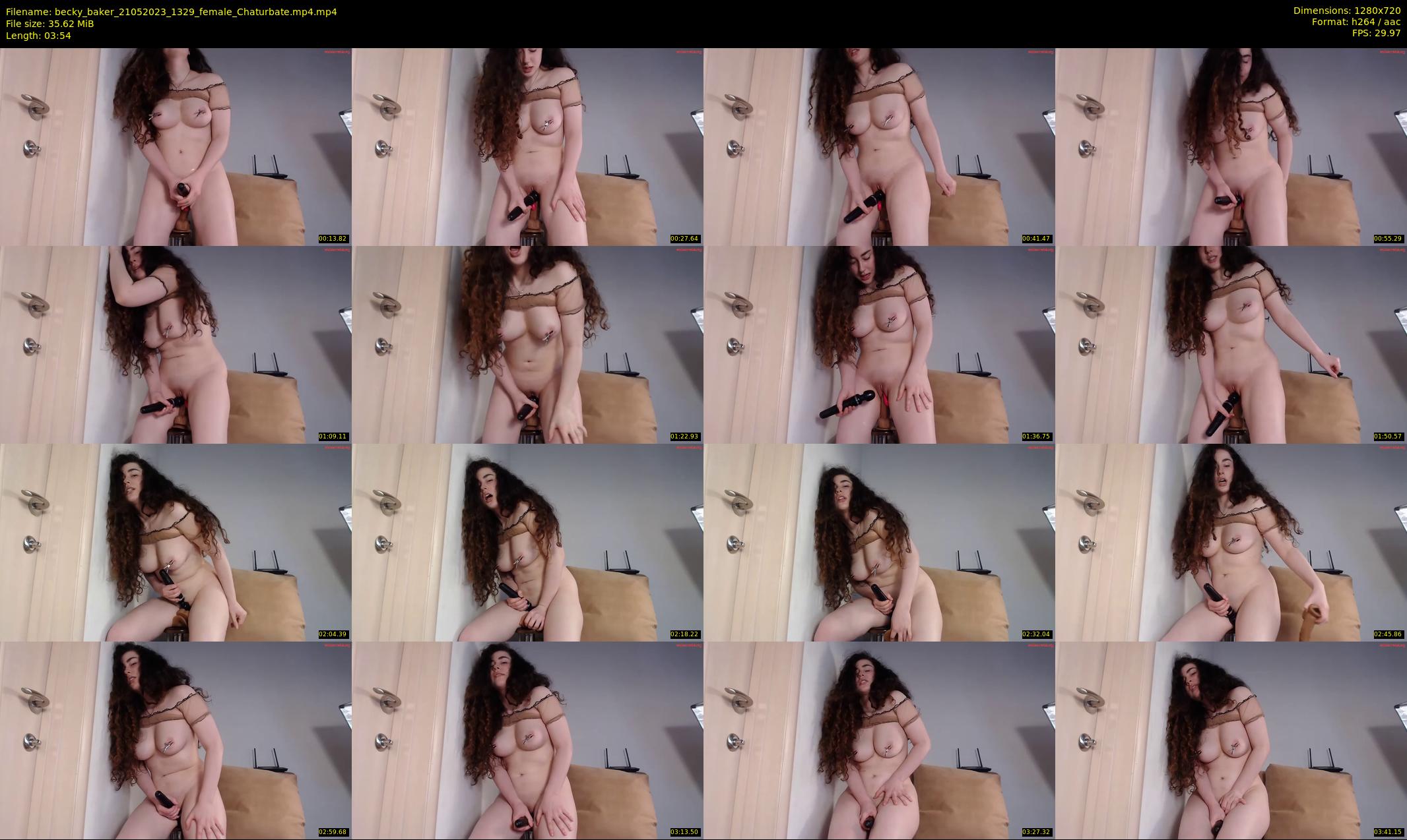 becky_baker — 4 minute Chaturbate female cam show recording, 720p, May 21, 2023