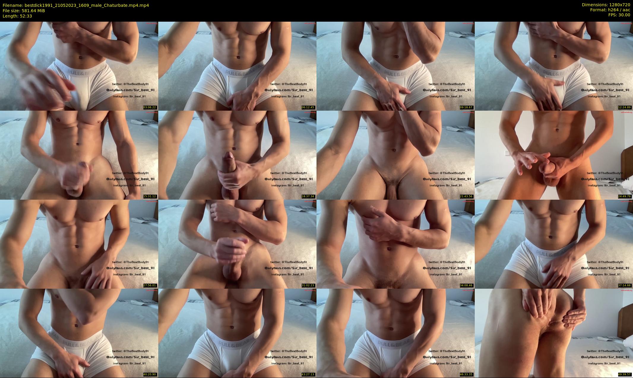 bestdick1991 — 53 minute Chaturbate male cam show recording, 720p, May 21, 2023