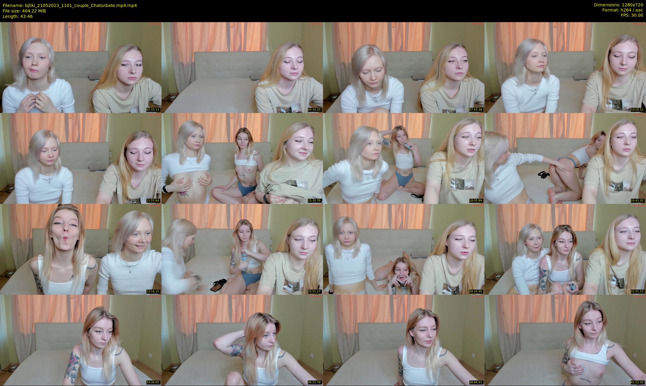 bjliki — 44 minute Chaturbate couple cam show recording, 720p, May 21, 2023