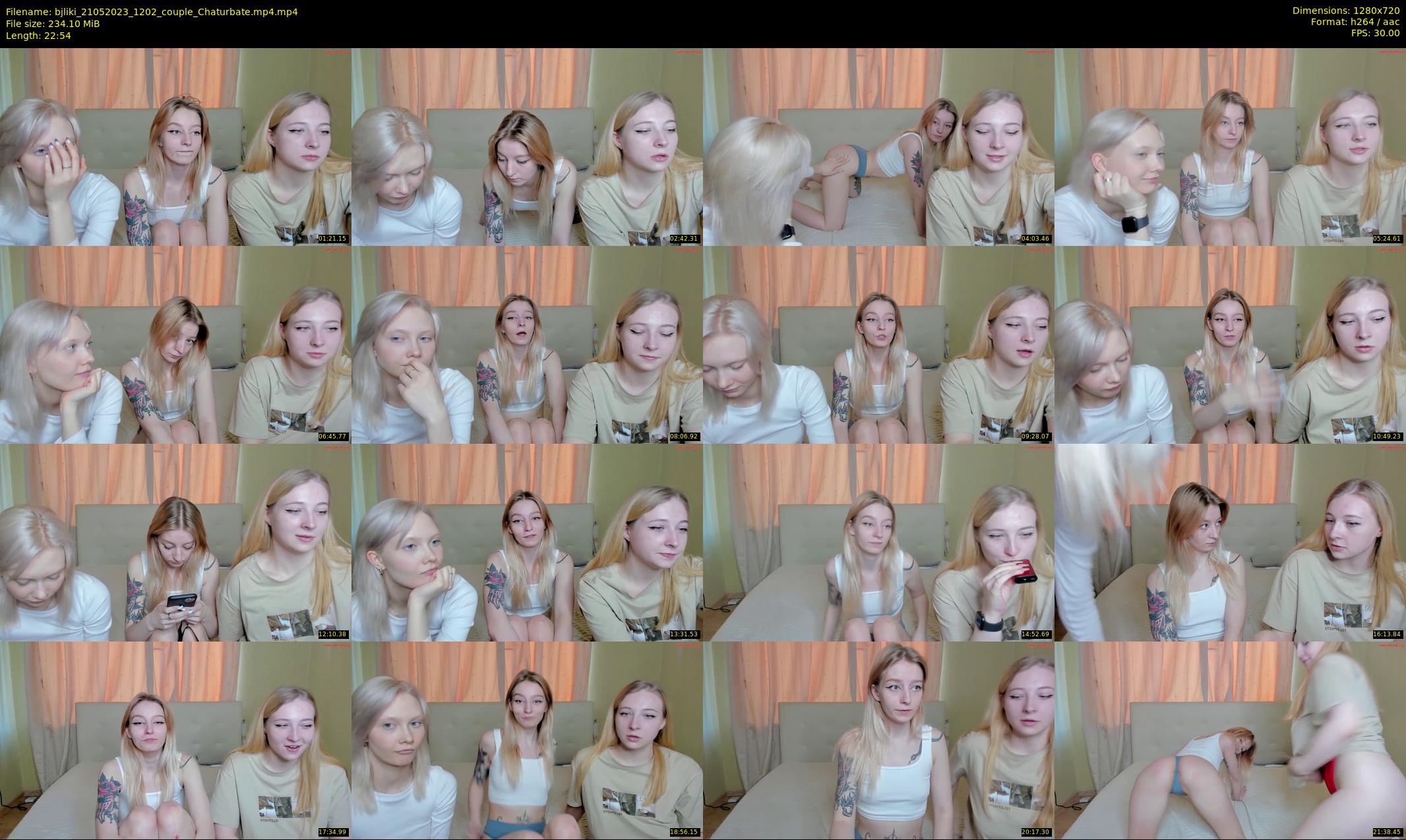 bjliki — 23 minute Chaturbate couple cam show recording, 720p, May 21, 2023