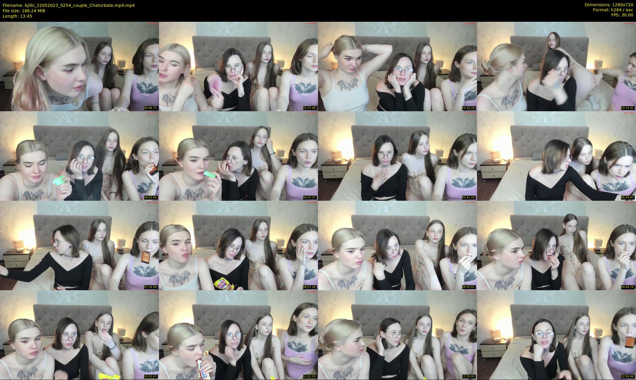 bjliki — 14 minute Chaturbate couple cam show recording, 720p, May 22, 2023