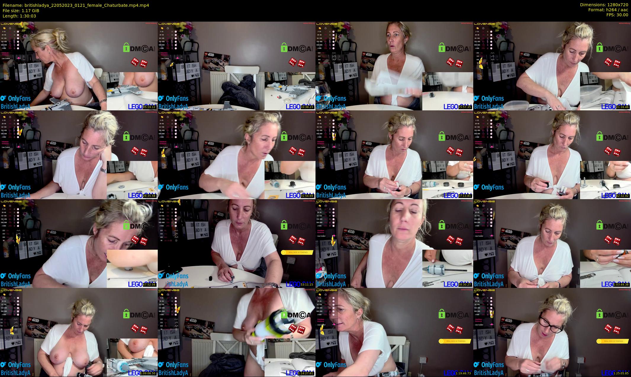 britishladya — 91 minute Chaturbate female cam show recording, 720p, May 22, 2023