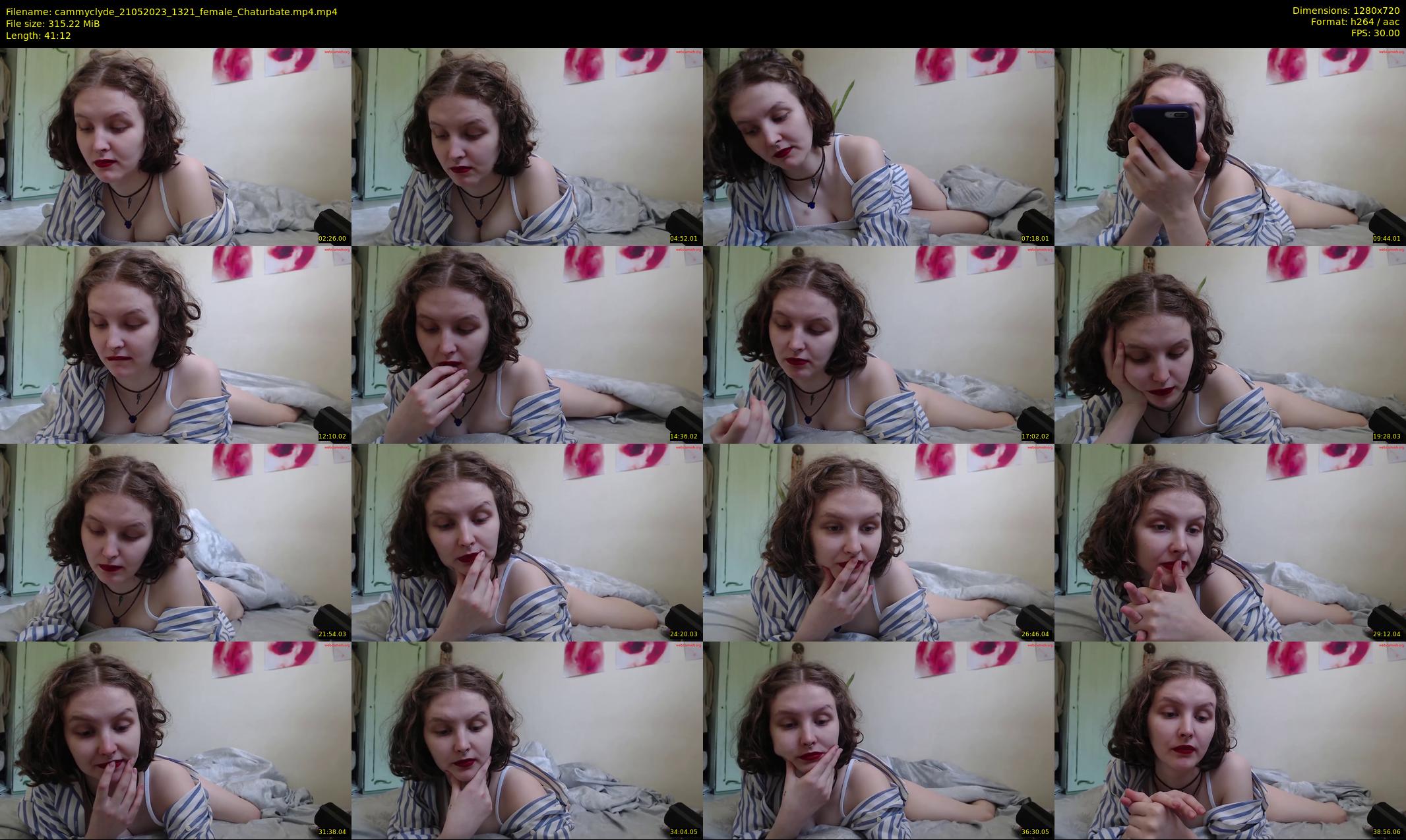 cammyclyde — 42 minute Chaturbate female cam show recording, 720p, May 21, 2023