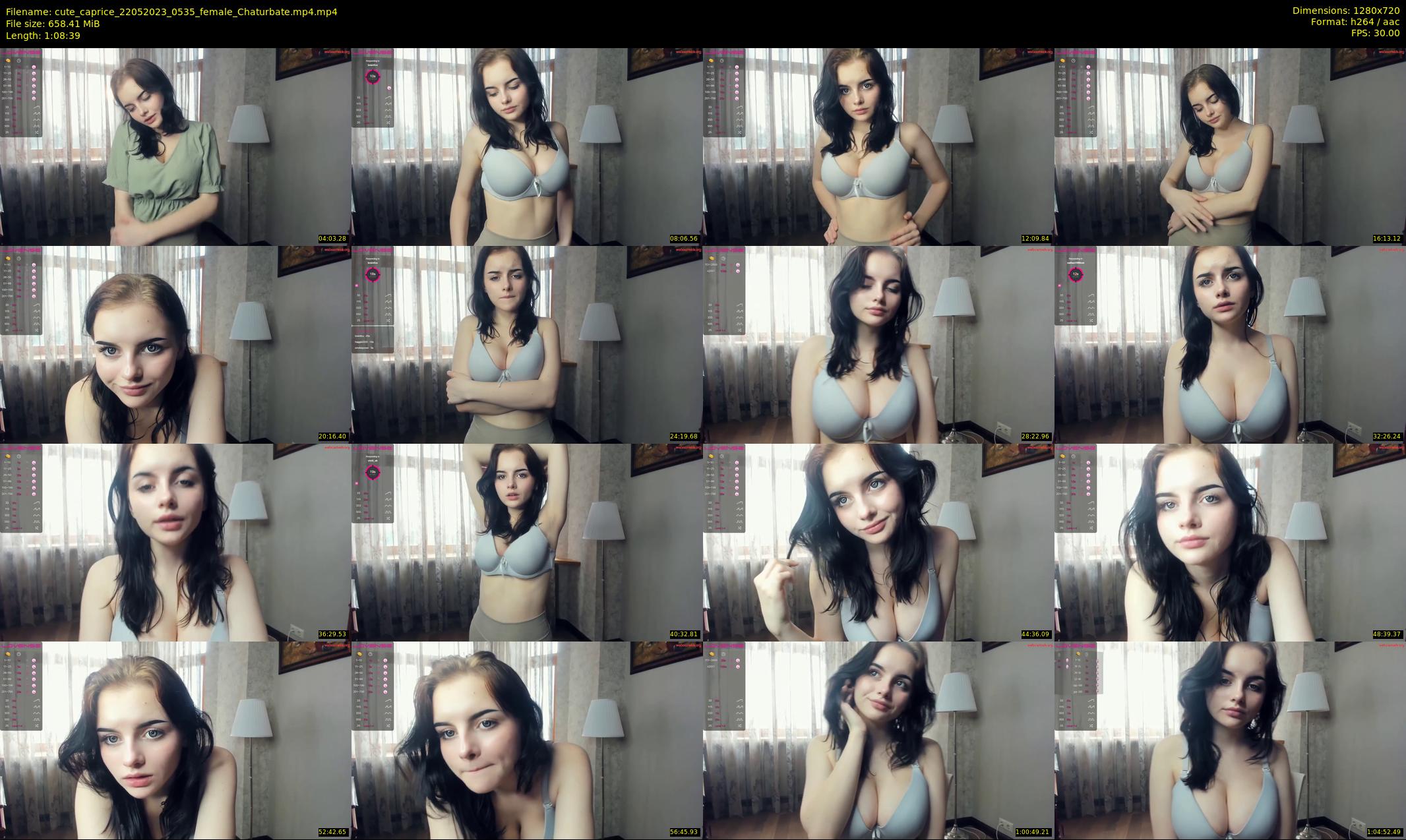 cute_caprice — 69 minute Chaturbate female cam show recording, 720p, May 22, 2023