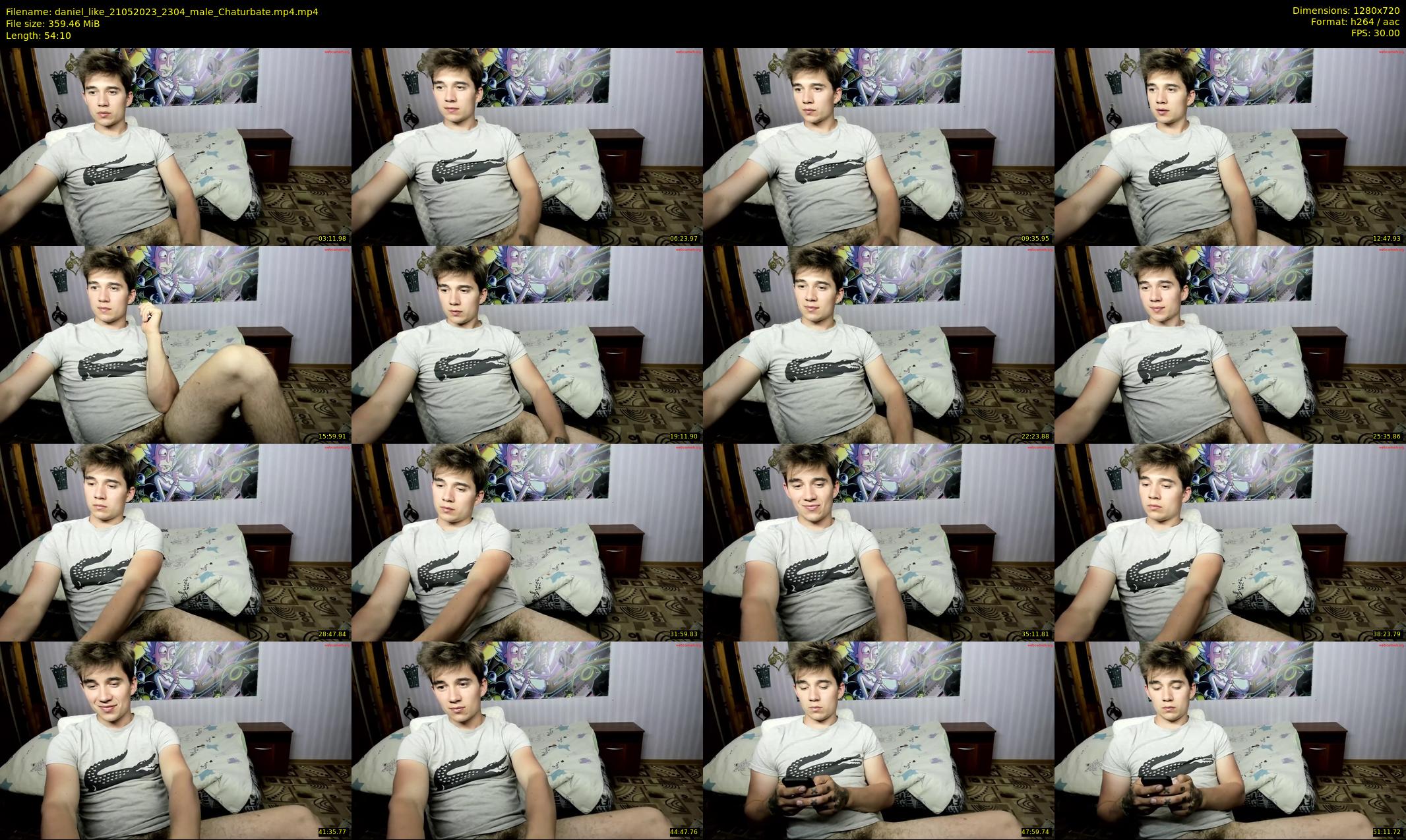 daniel_like — 55 minute Chaturbate male cam show recording, 720p, May 21, 2023