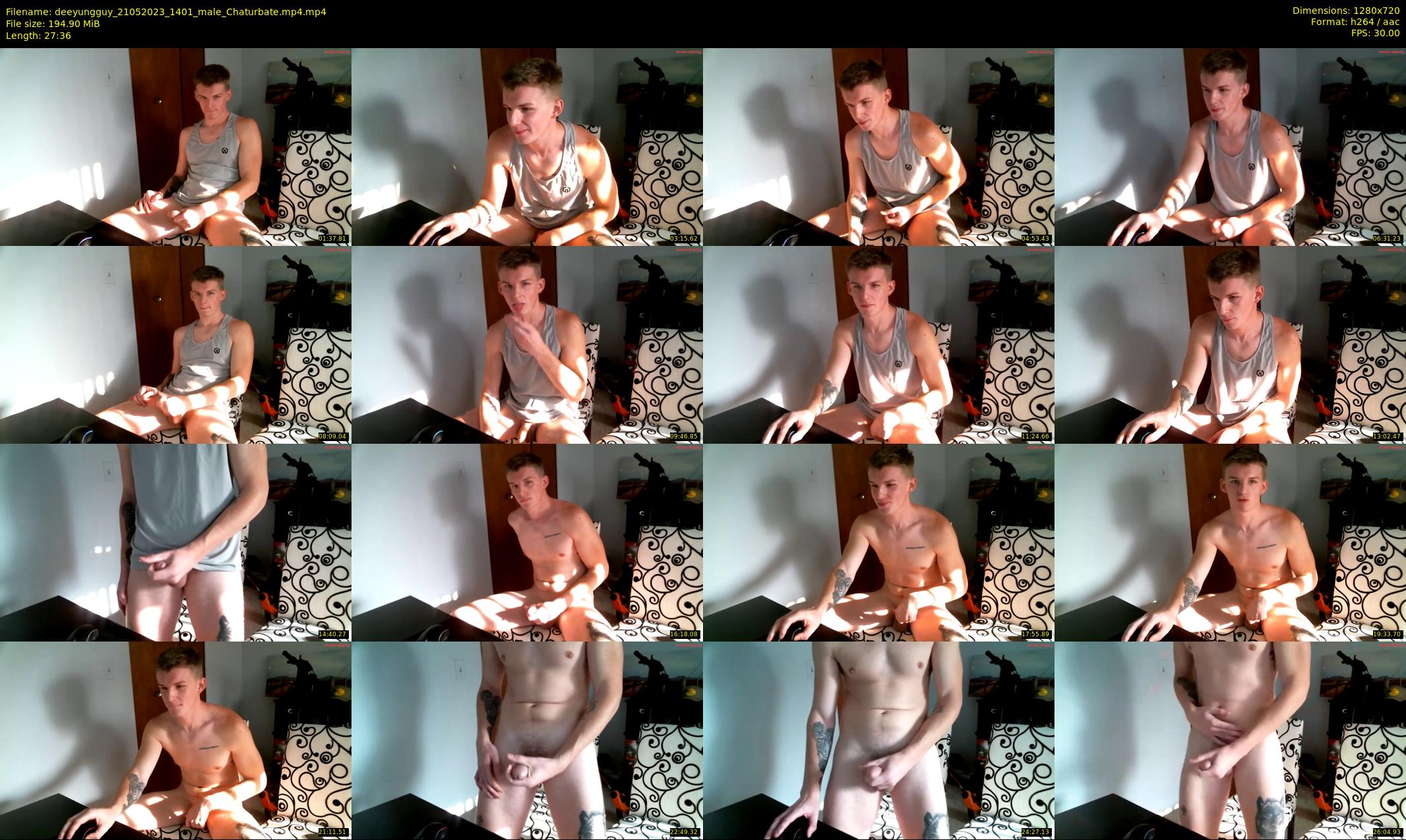 deeyungguy — 28 minute Chaturbate male cam show recording, 720p, May 21, 2023