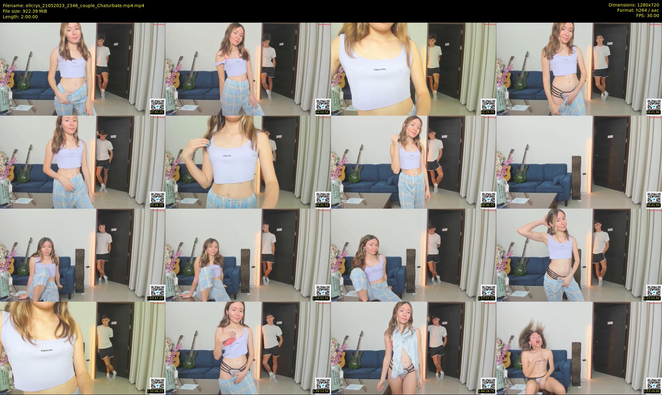 ellcrys — 120 minute Chaturbate couple cam show recording, 720p, May 21, 2023