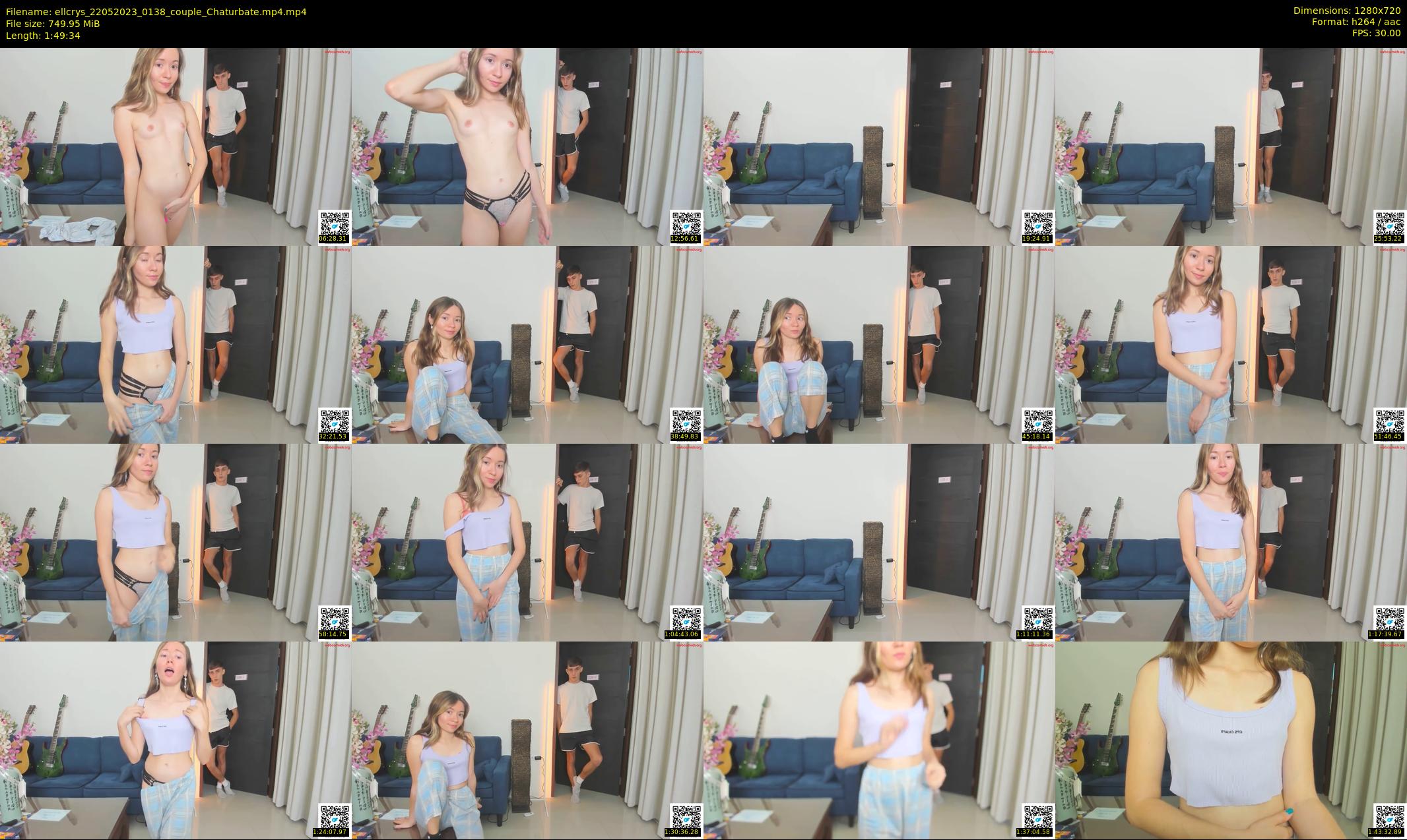 ellcrys — 110 minute Chaturbate couple cam show recording, 720p, May 22, 2023