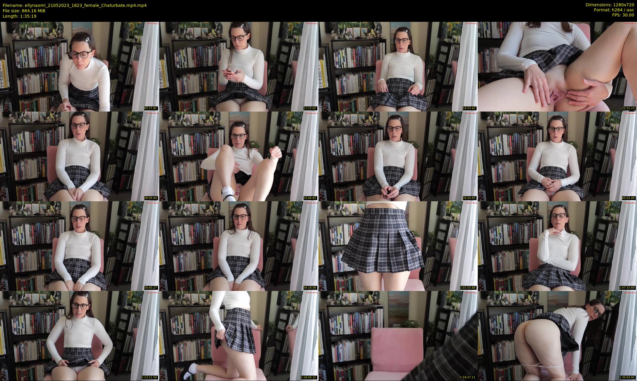 ellynaomi — 96 minute Chaturbate female cam show recording, 720p, May 21, 2023