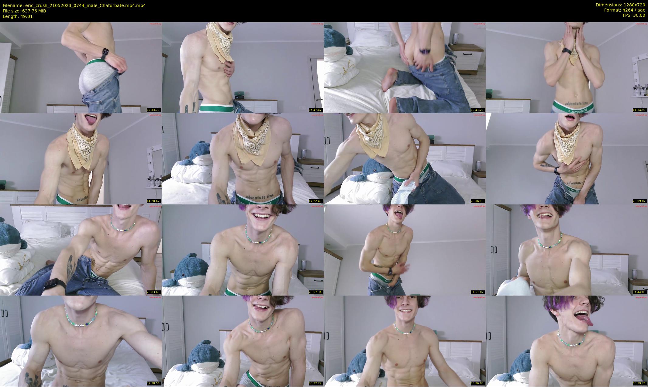 eric_crush — 50 minute Chaturbate male cam show recording, 720p, May 21, 2023