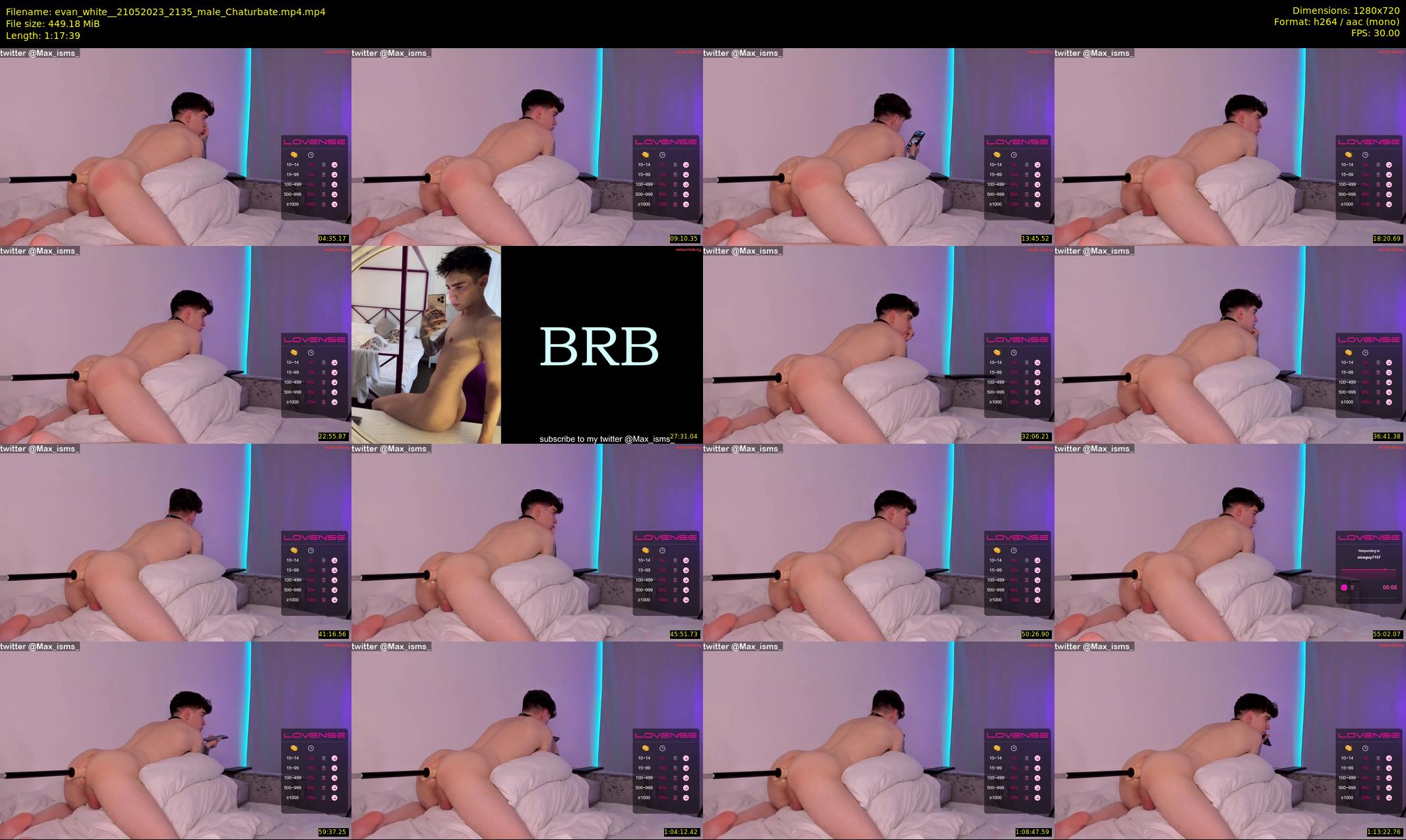 evan_white_ — 78 minute Chaturbate male cam show recording, 720p, May 21, 2023