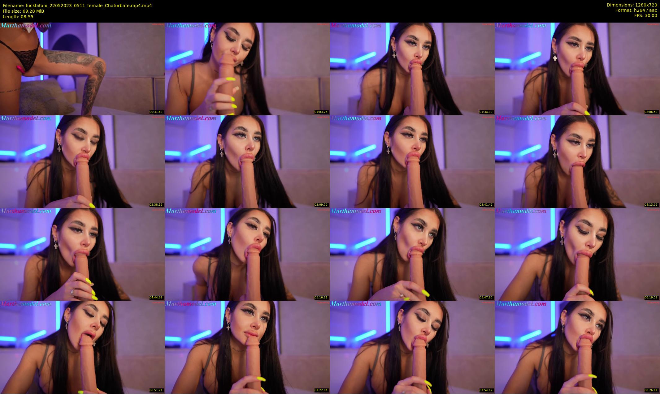 fuckbitoni — 9 minute Chaturbate couple cam show recording, 720p, May 22, 2023