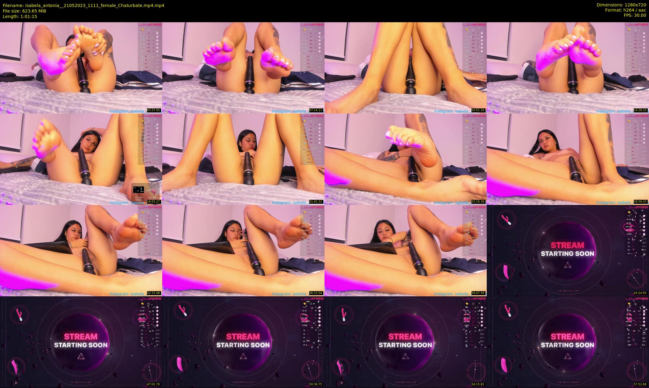 isabela_antonia_ — 62 minute Chaturbate female cam show recording, 720p, May 21, 2023
