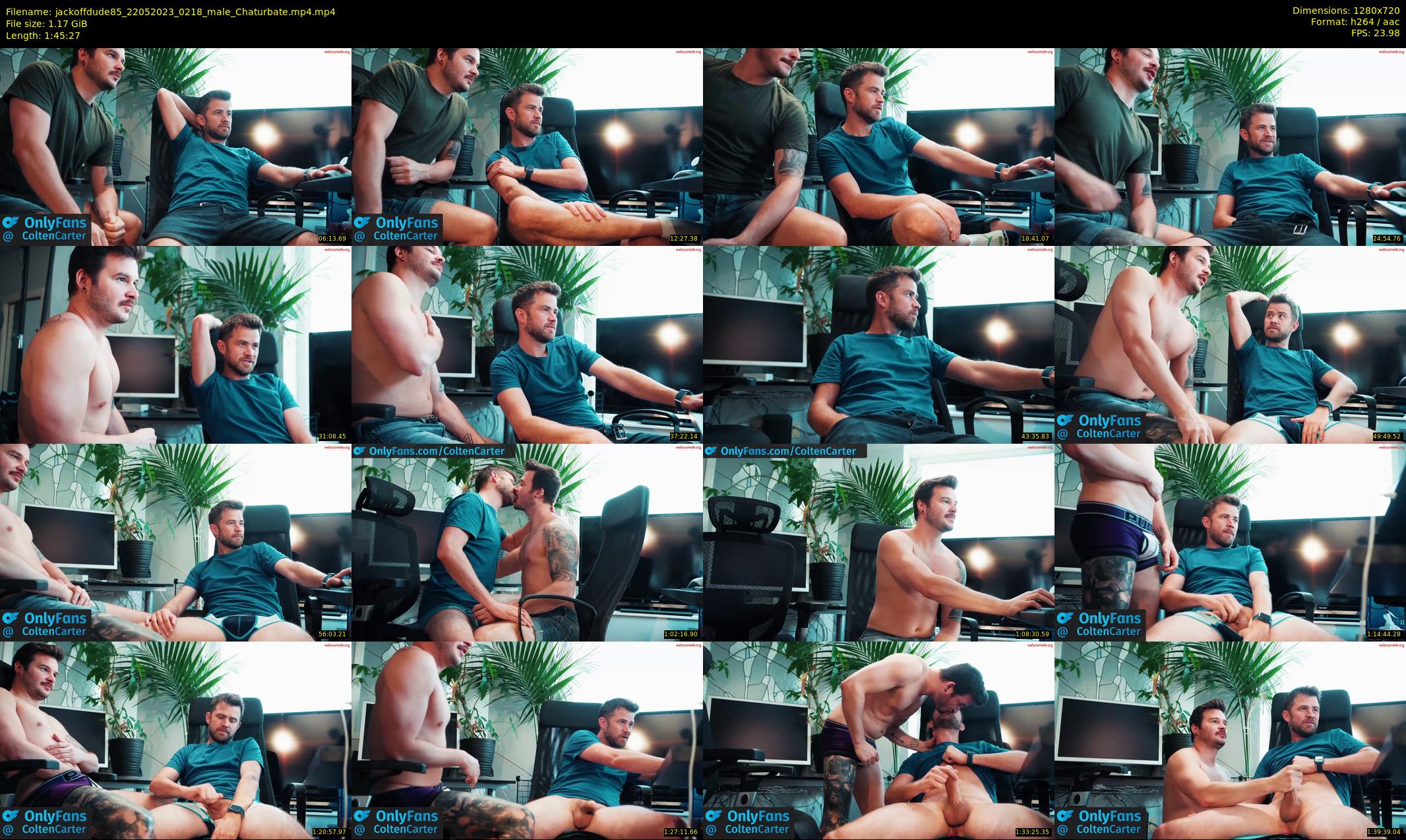 jackoffdude85 — 106 minute Chaturbate male cam show recording, 720p, May 22, 2023
