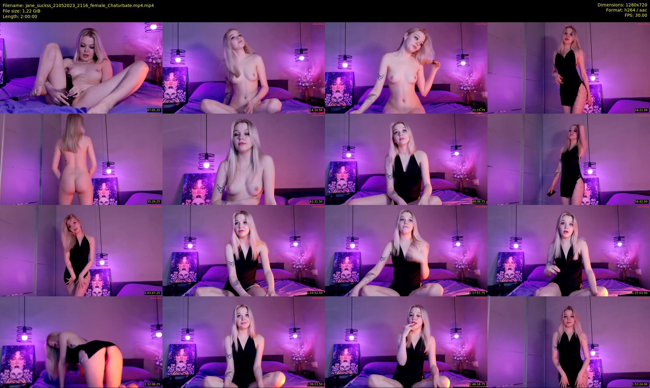 jane_suckss — 120 minute Chaturbate female cam show recording, 720p, May 21, 2023