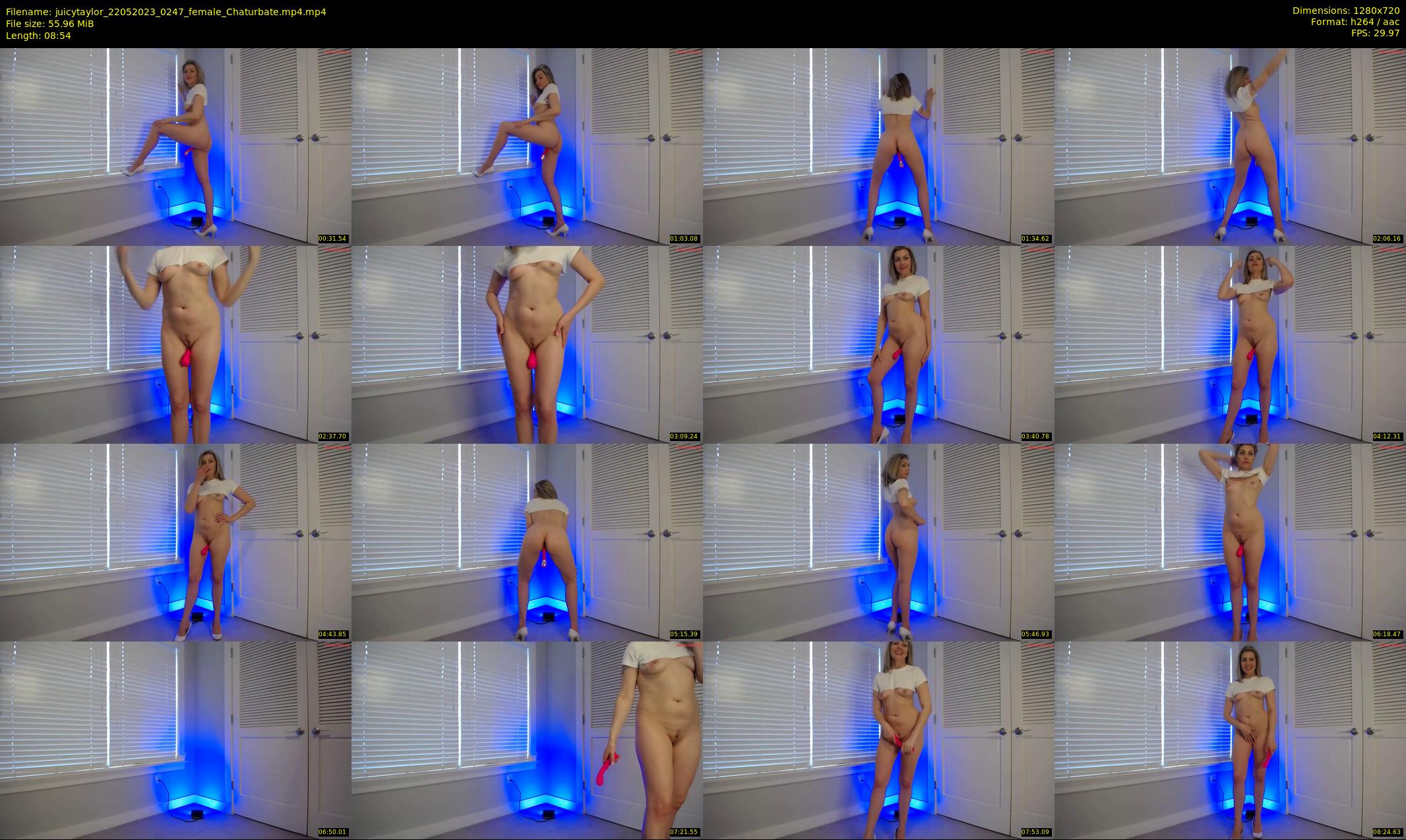 juicytaylor — 9 minute Chaturbate female cam show recording, 720p, May 22, 2023