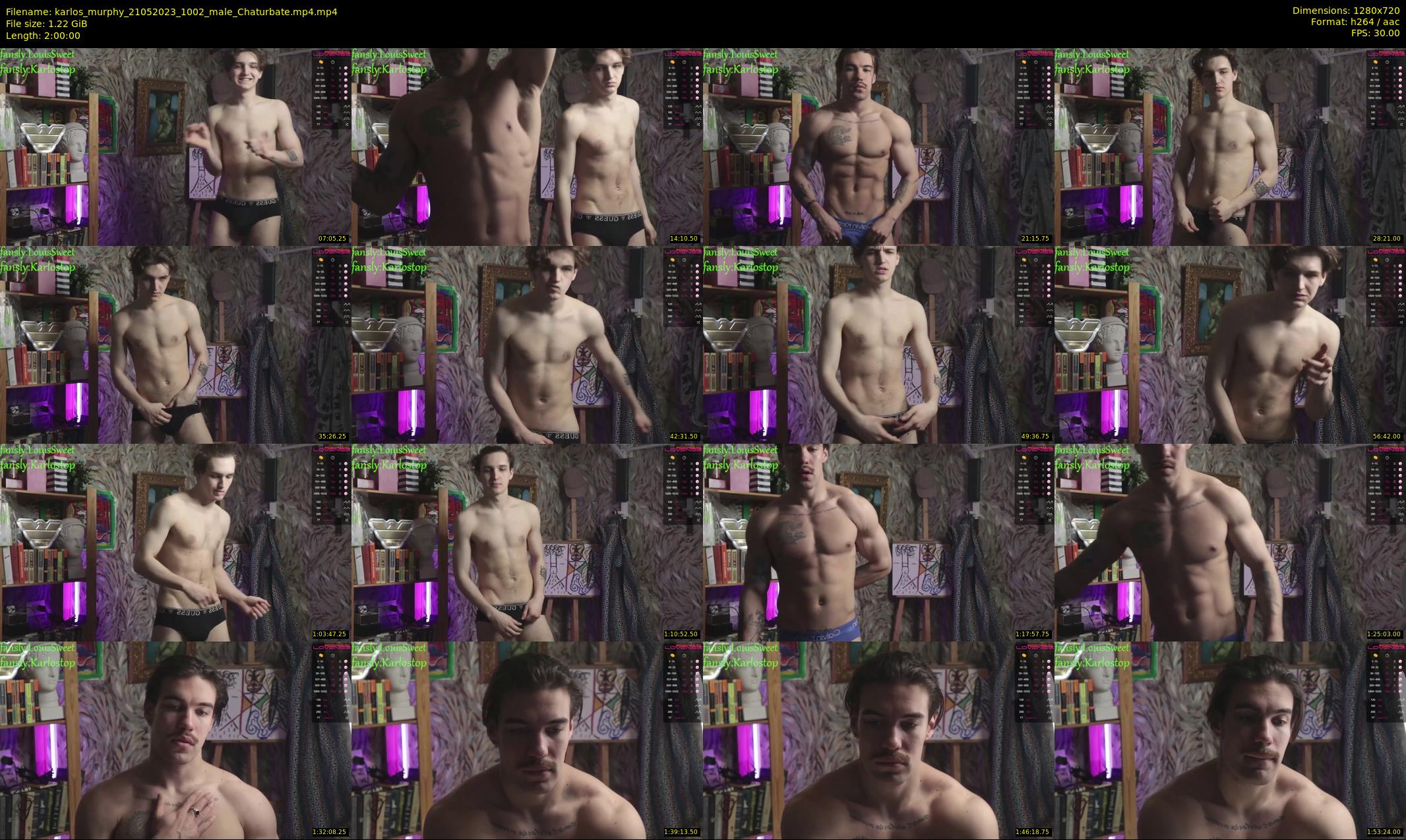 karlos_murphy — 120 minute Chaturbate male cam show recording, 720p, May 21, 2023