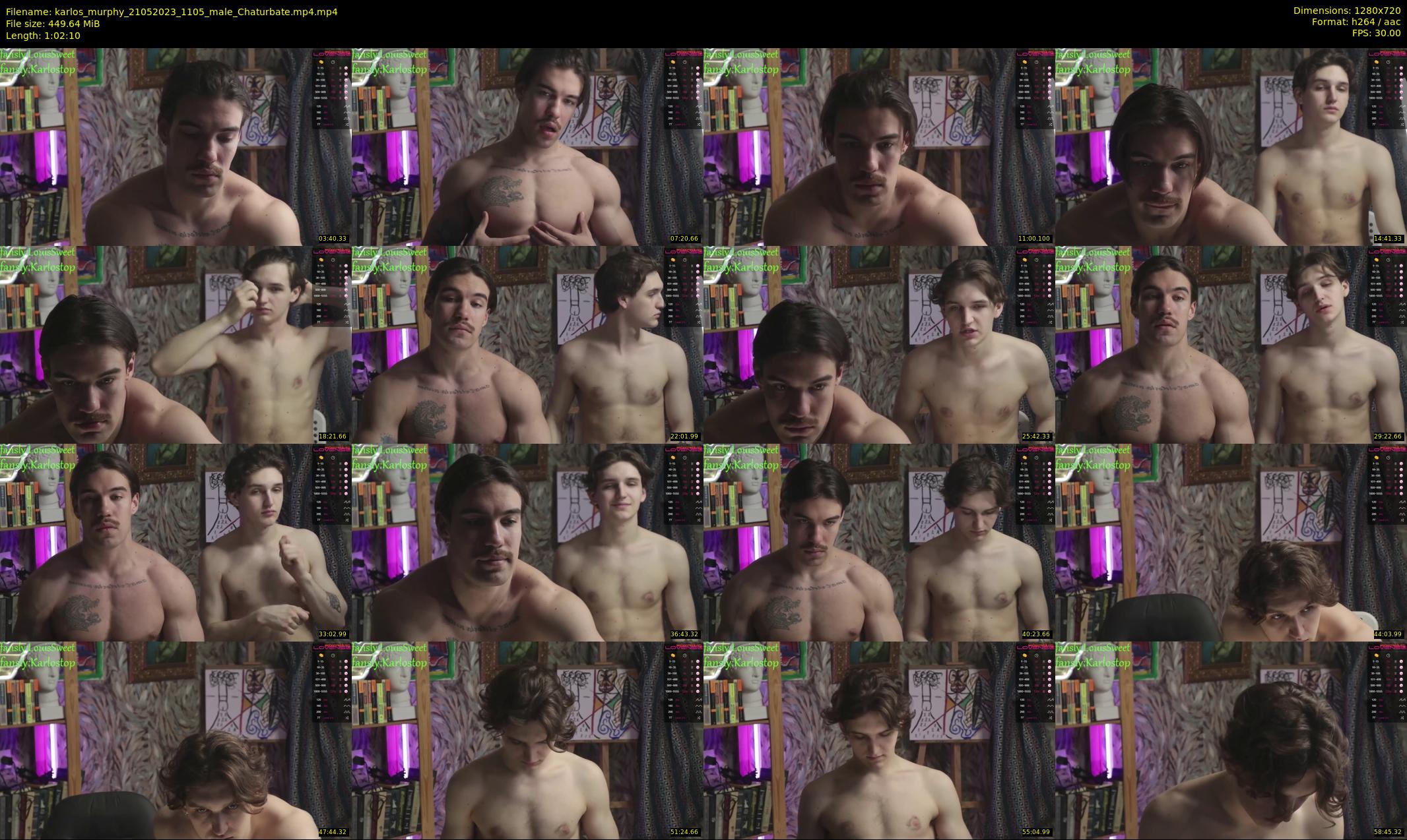 karlos_murphy — 63 minute Chaturbate male cam show recording, 720p, May 21, 2023