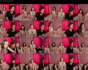 kebesheska — 46 minute Chaturbate couple cam show recording, 720p, May 21, 2023