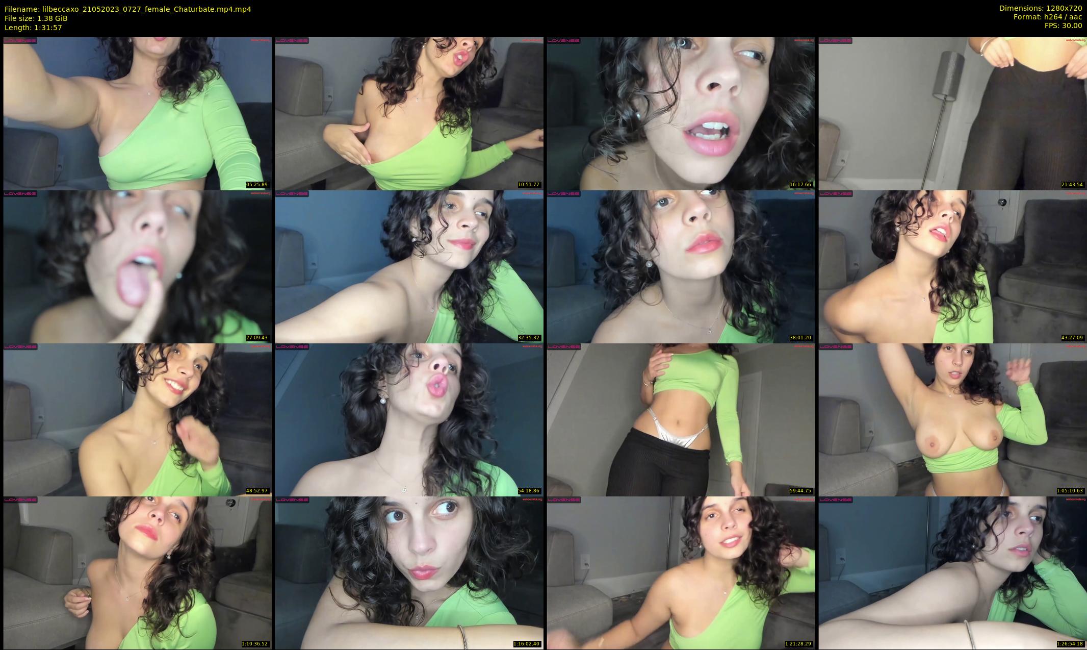 lilbeccaxo — 92 minute Chaturbate female cam show recording, 720p, May 21, 2023