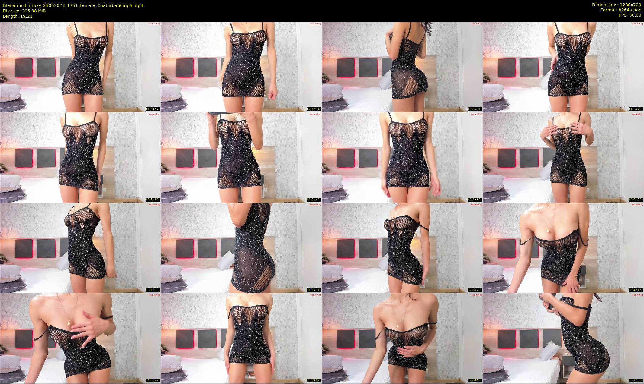 lili_foxy — 20 minute Chaturbate female cam show recording, 720p, May 21, 2023