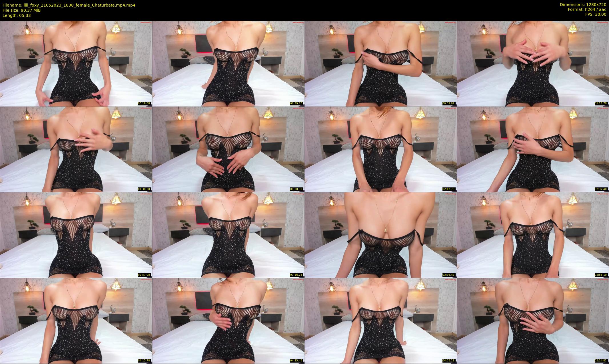 lili_foxy — 6 minute Chaturbate female cam show recording, 720p, May 21, 2023