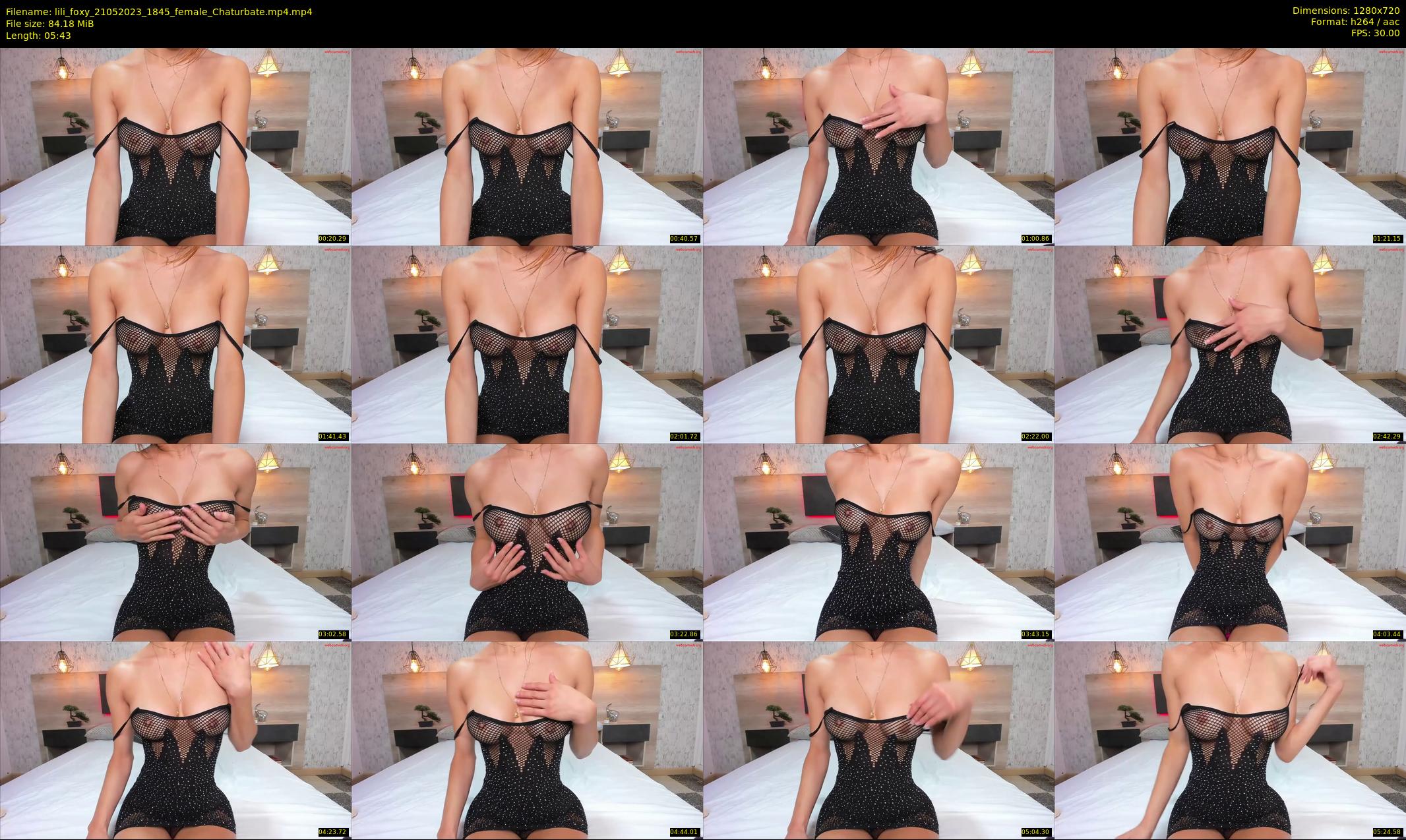 lili_foxy — 6 minute Chaturbate female cam show recording, 720p, May 21, 2023