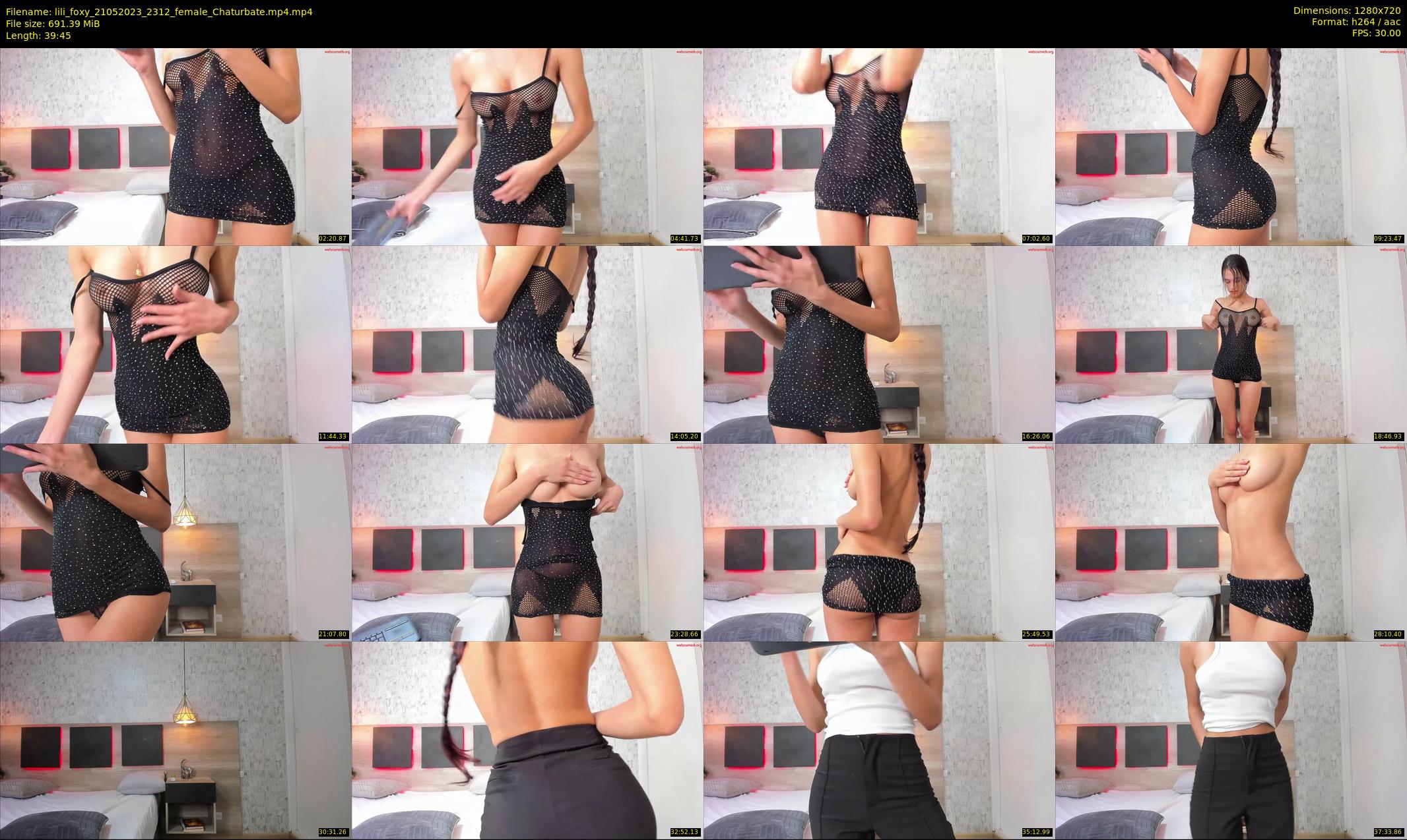 lili_foxy — 40 minute Chaturbate female cam show recording, 720p, May 21, 2023