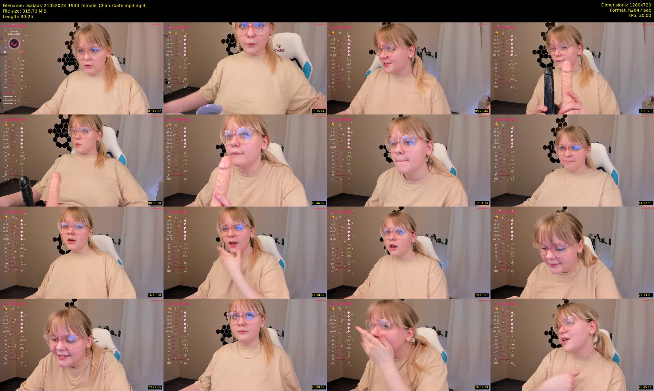 lisalaas — 31 minute Chaturbate female cam show recording, 720p, May 21, 2023