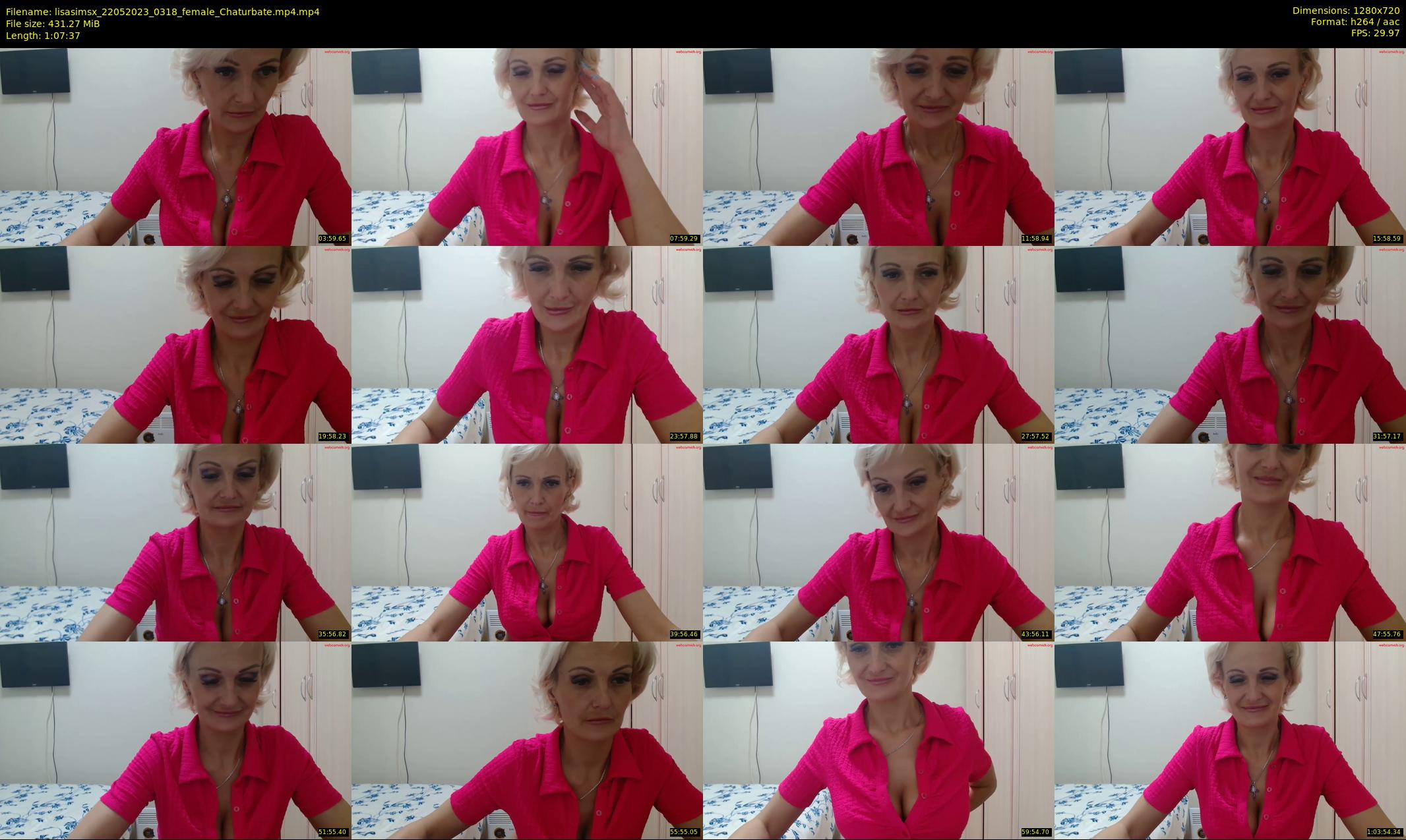 lisasimsx — 68 minute Chaturbate female cam show recording, 720p, May 22, 2023