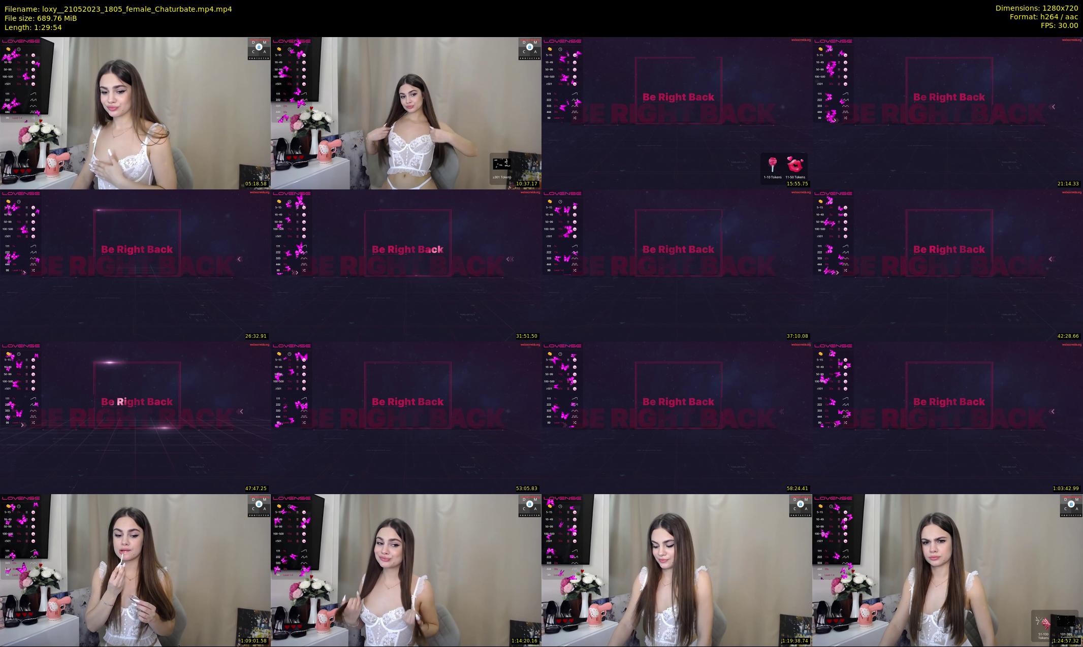 loxy_ — 90 minute Chaturbate female cam show recording, 720p, May 21, 2023