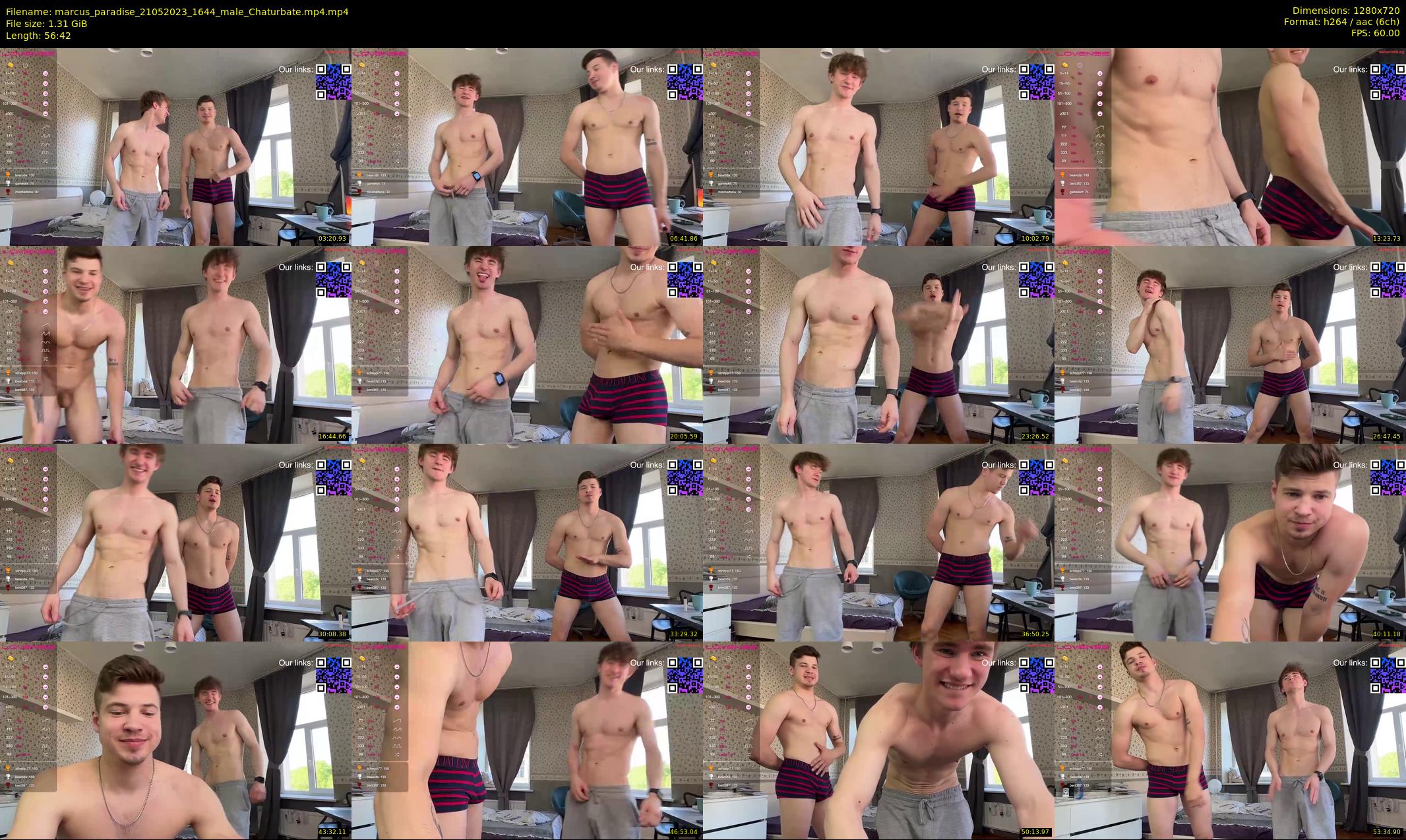 marcus_paradise — 57 minute Chaturbate male cam show recording, 720p, May 21, 2023