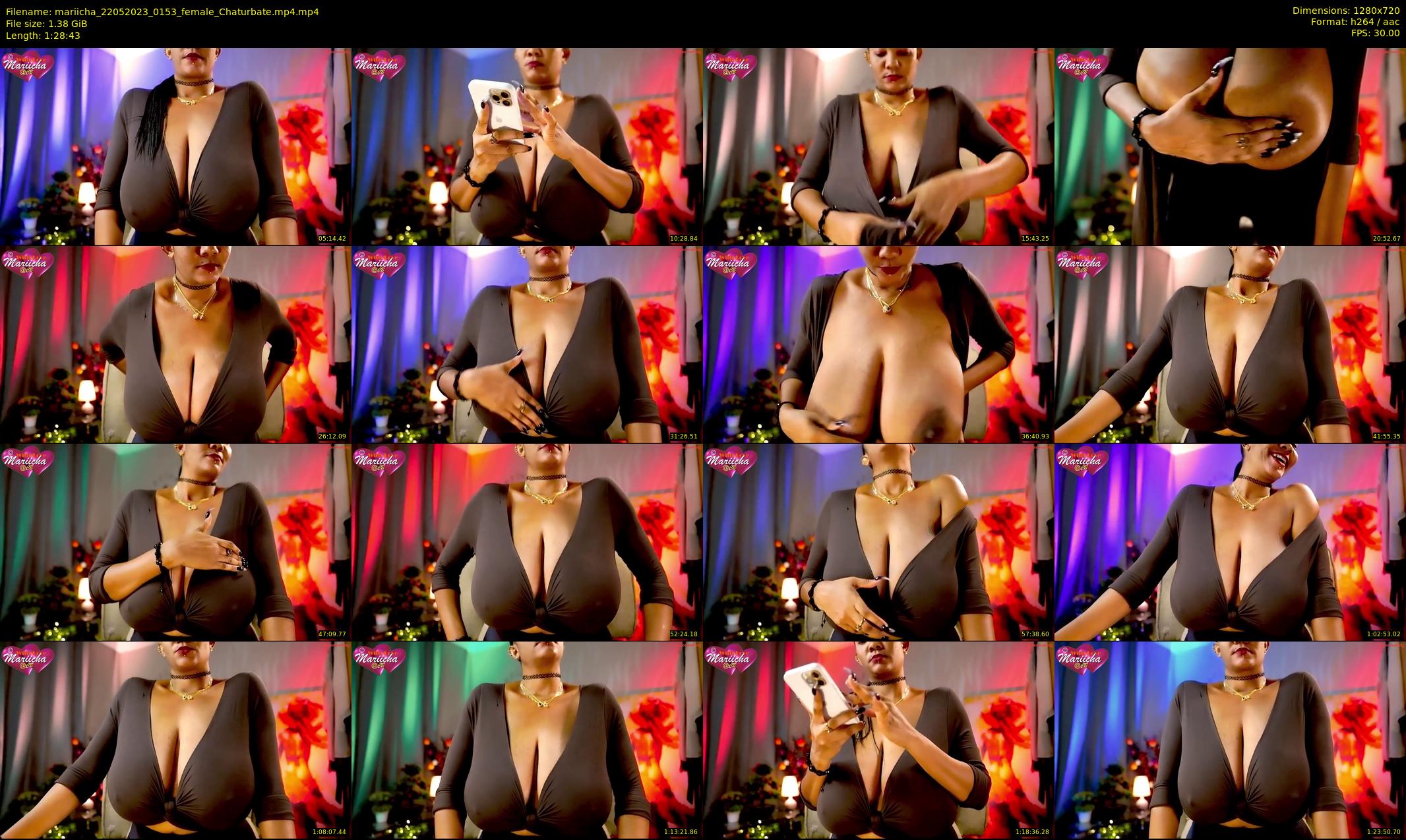 mariicha — 89 minute Chaturbate female cam show recording, 720p, May 22, 2023