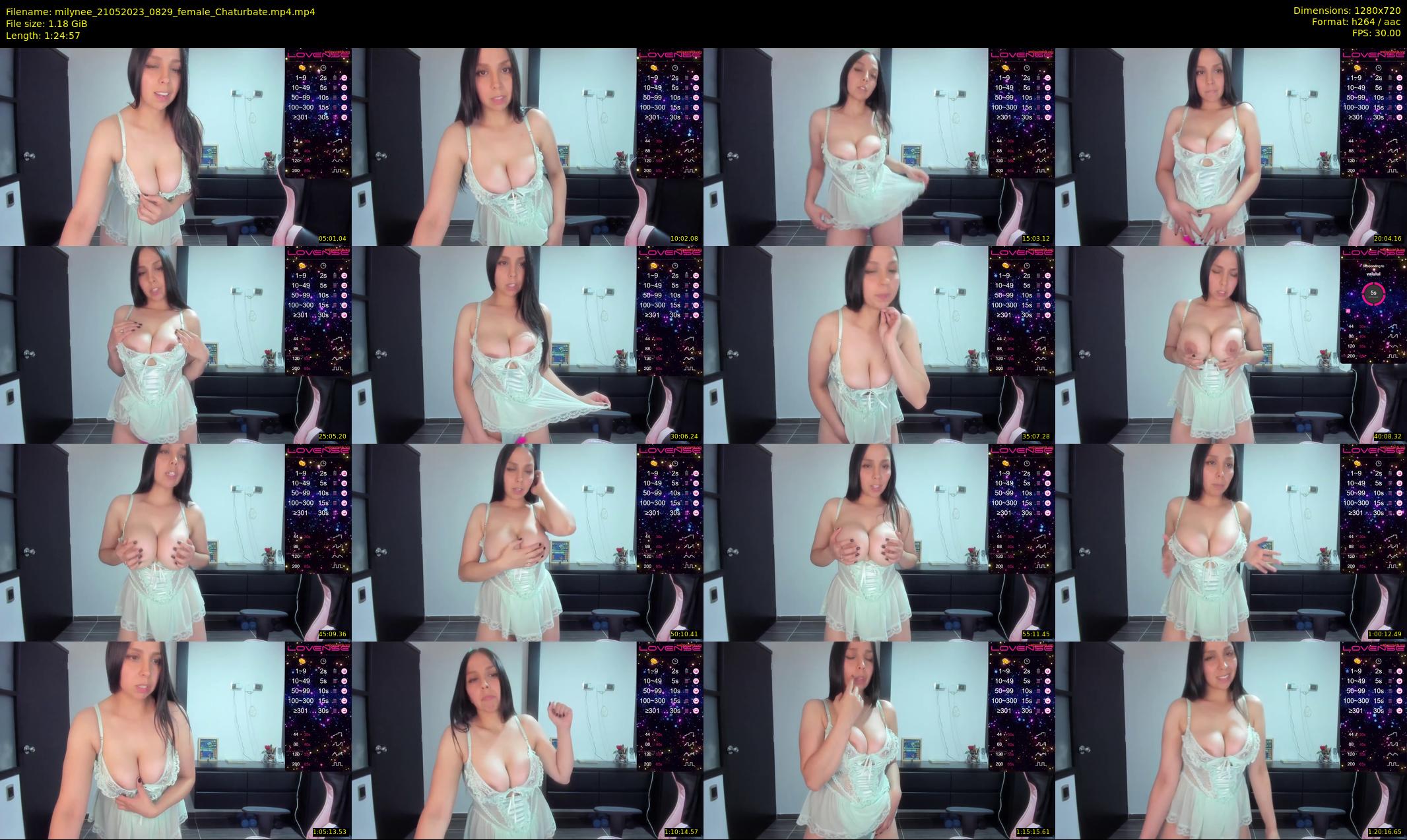 milynee — 85 minute Chaturbate female cam show recording, 720p, May 21, 2023