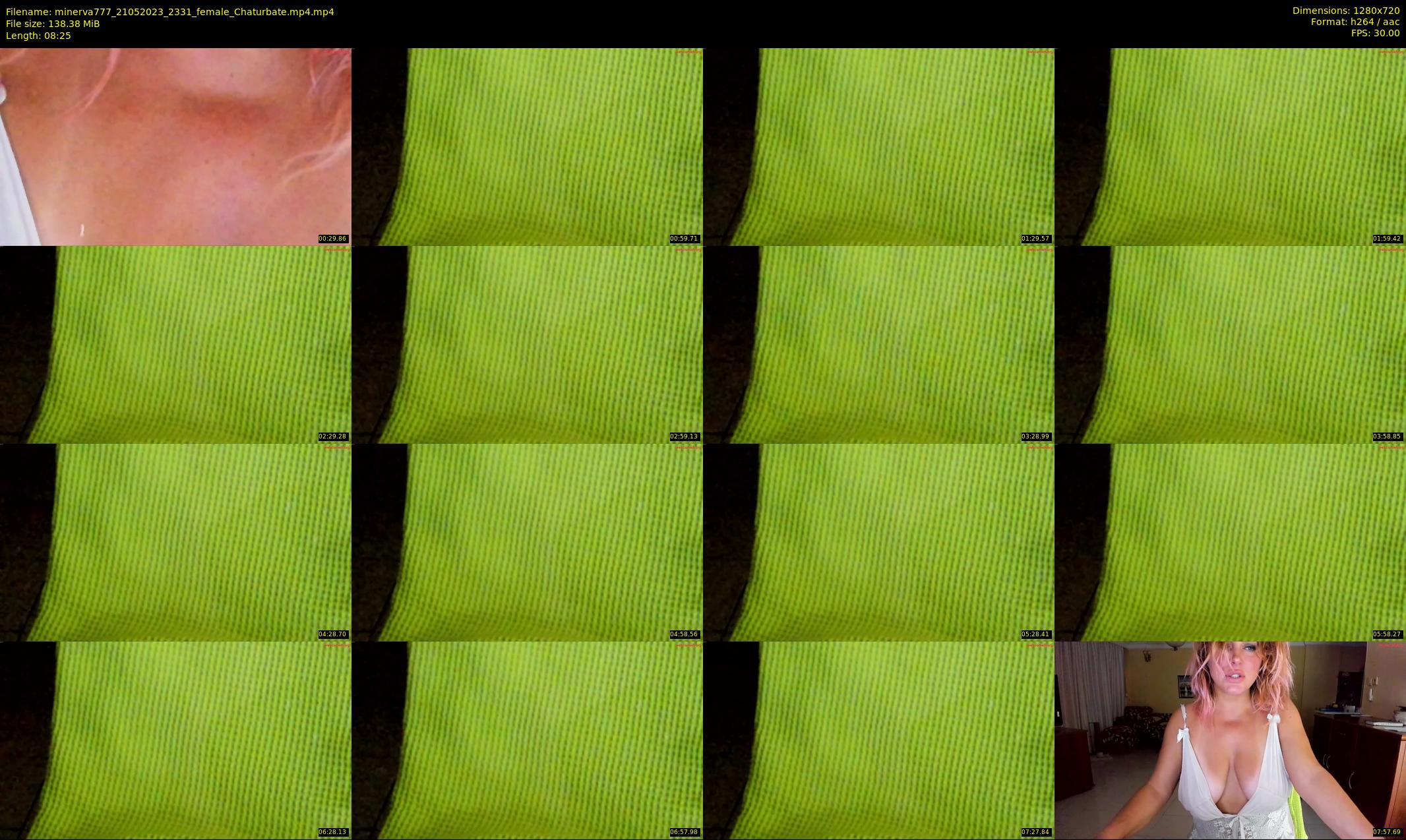 minerva777 — 9 minute Chaturbate female cam show recording, 720p, May 21, 2023