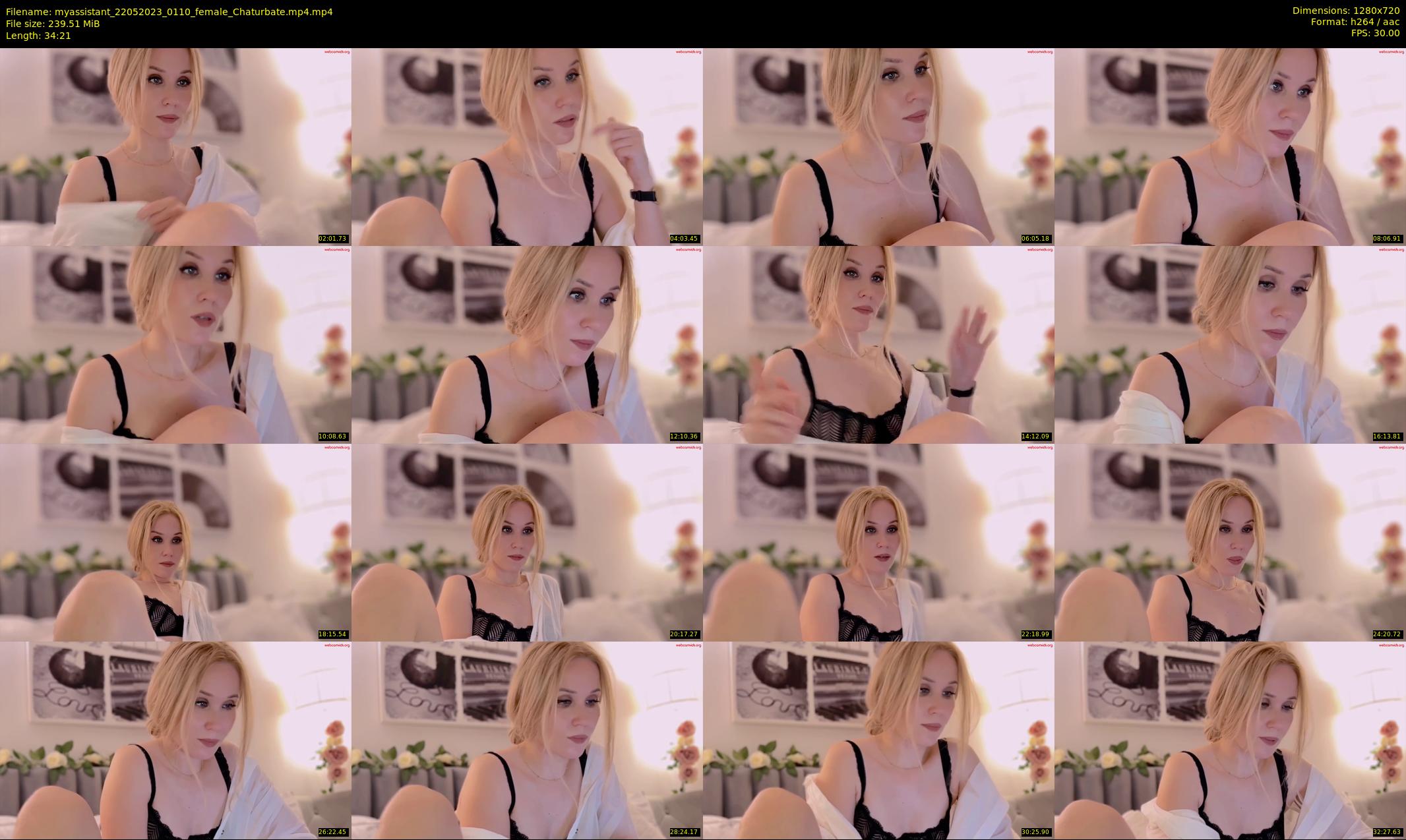 myassistant — 35 minute Chaturbate female cam show recording, 720p, May 22, 2023