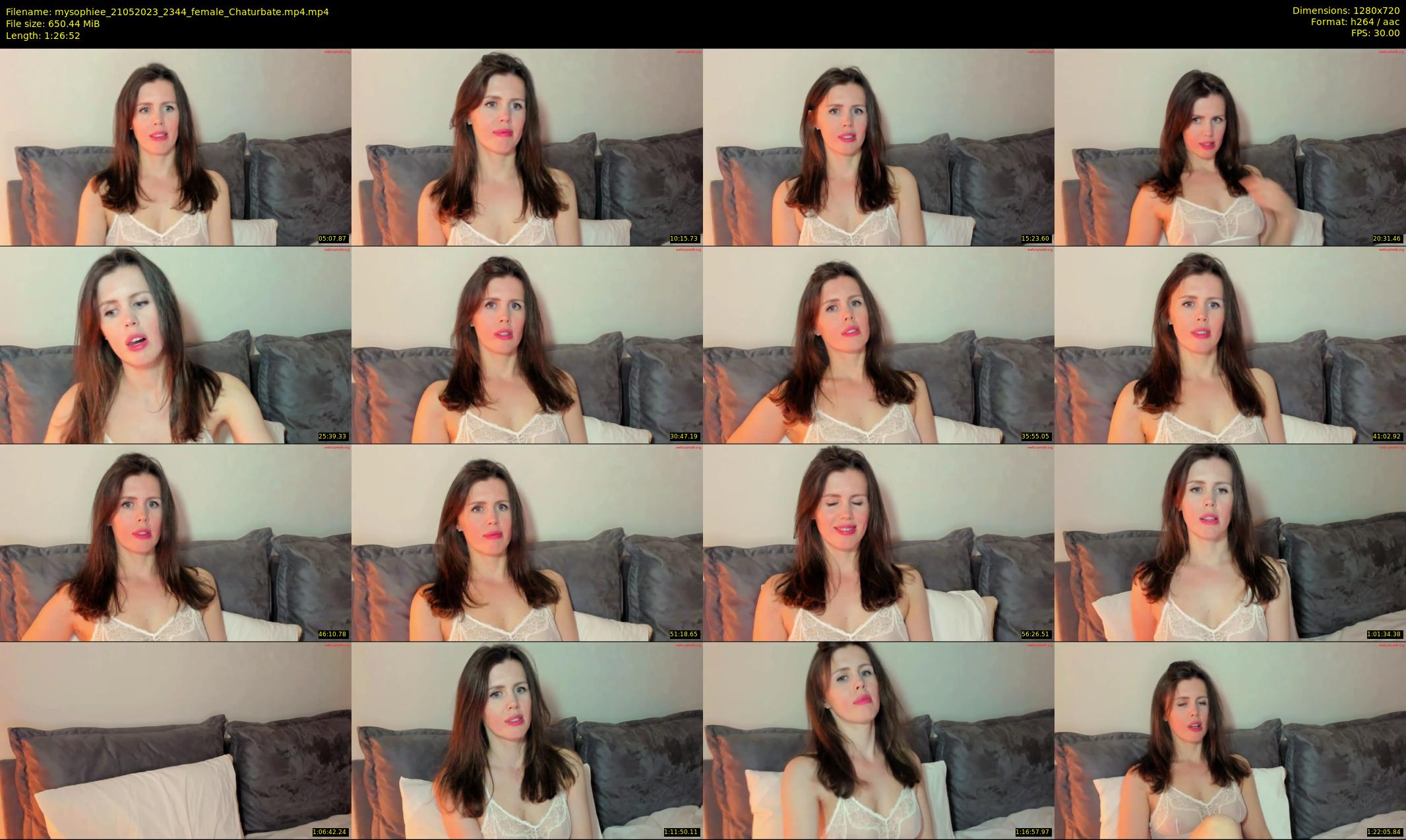 mysophiee — 87 minute Chaturbate female cam show recording, 720p, May 21, 2023